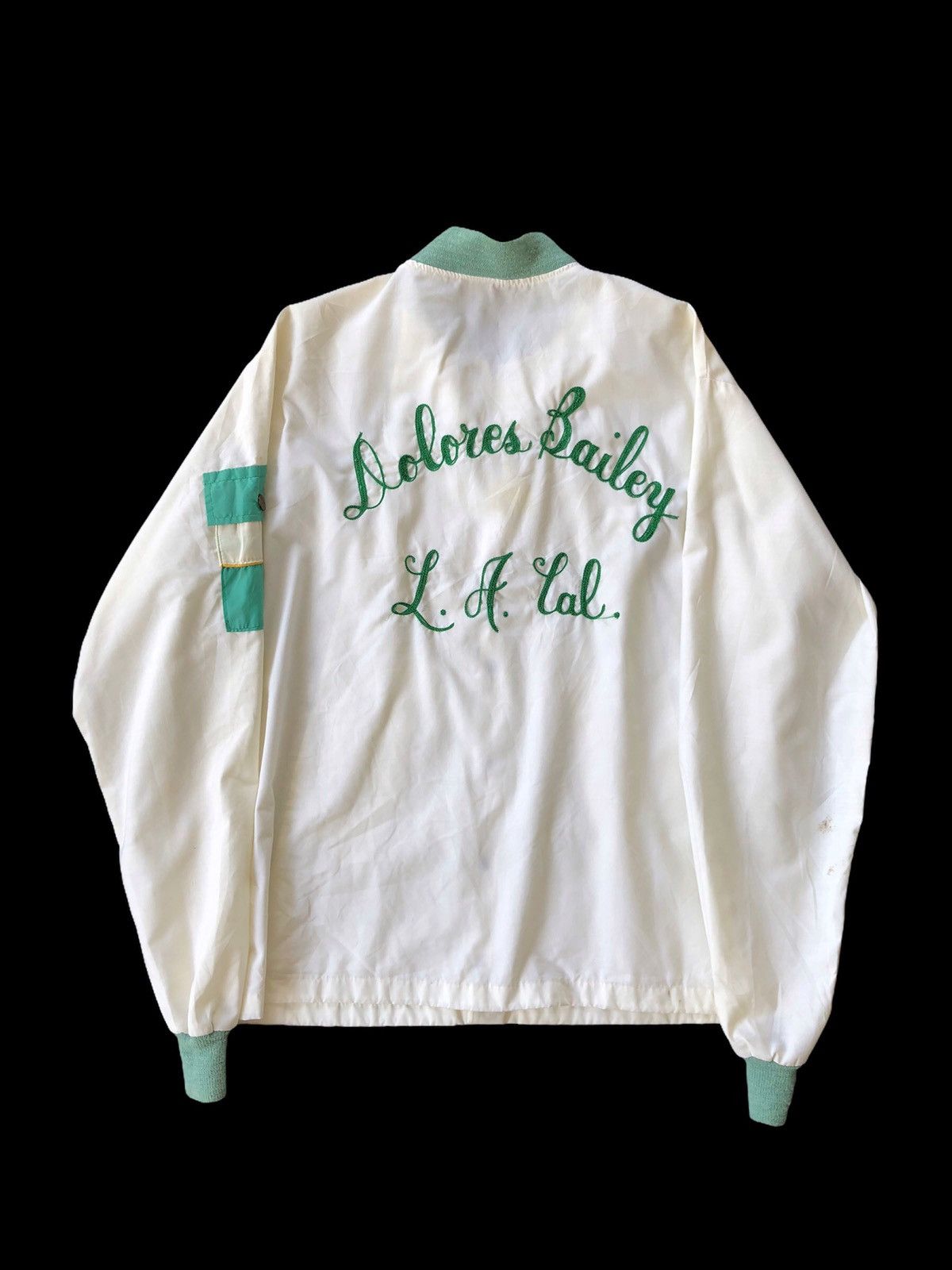 Salem Sportswear 80s R.J Reynolds Tobacco Co Bowling Jacket Patches Size US L / EU 52-54 / 3 - 3 Thumbnail