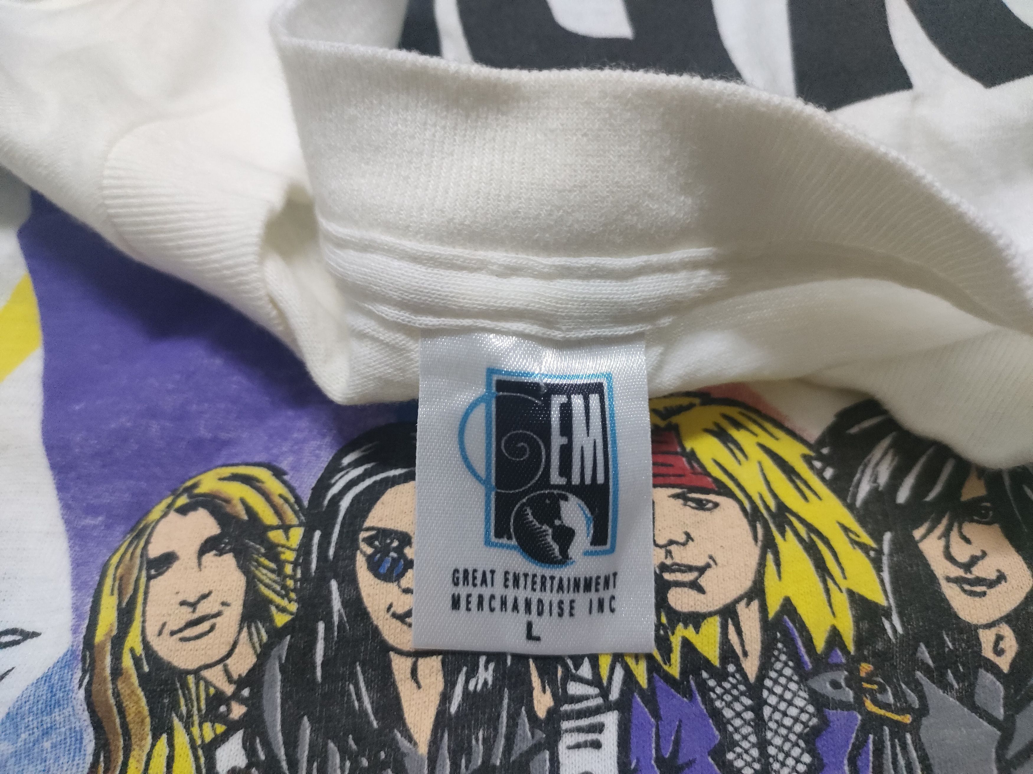 Band Tees × Vintage Vintage Vince Neil Expose Yerself Music Band Rock Tee Size US L / EU 52-54 / 3 - 3 Thumbnail