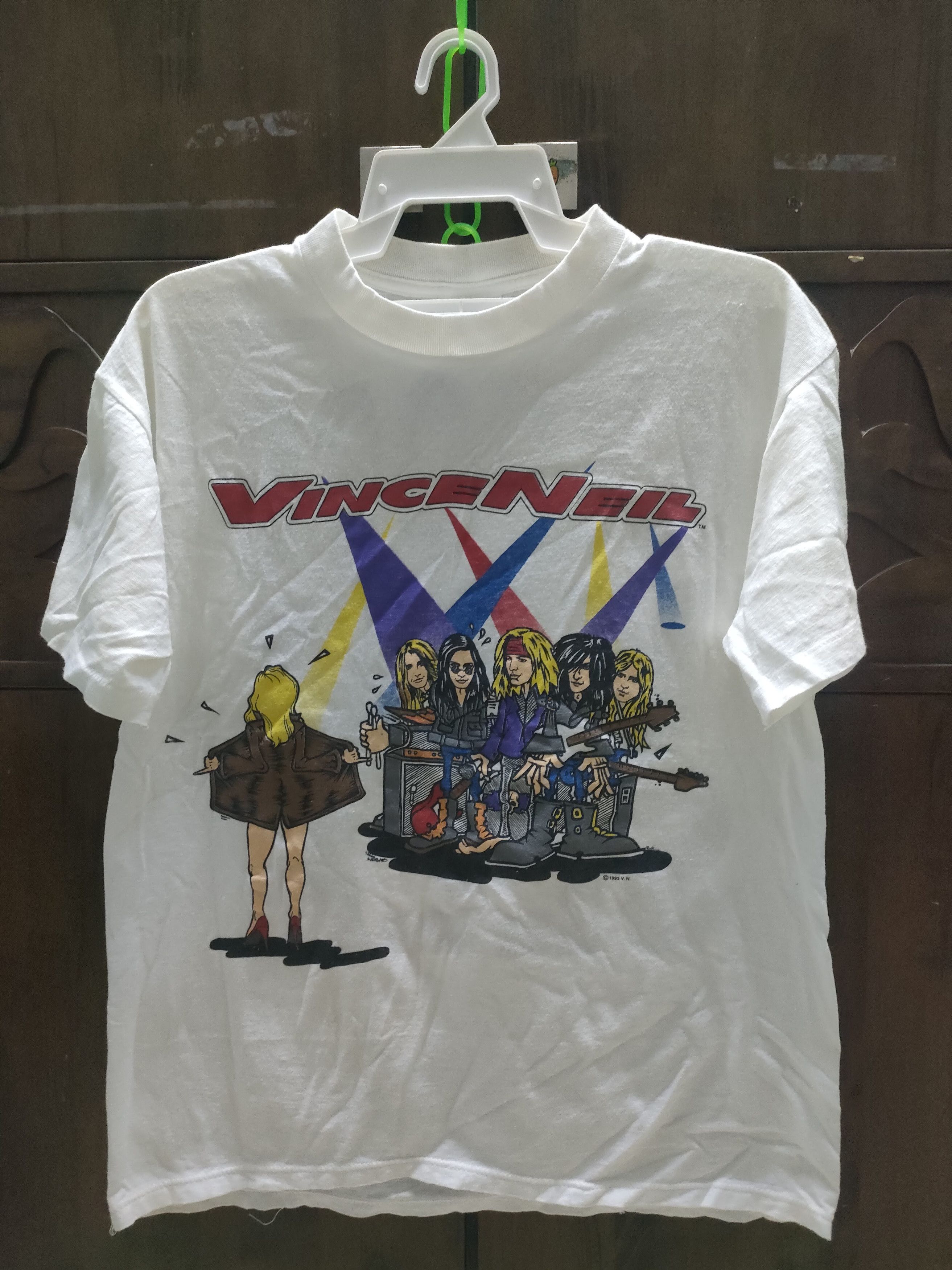 Band Tees × Vintage Vintage Vince Neil Expose Yerself Music Band Rock Tee Size US L / EU 52-54 / 3 - 1 Thumbnail
