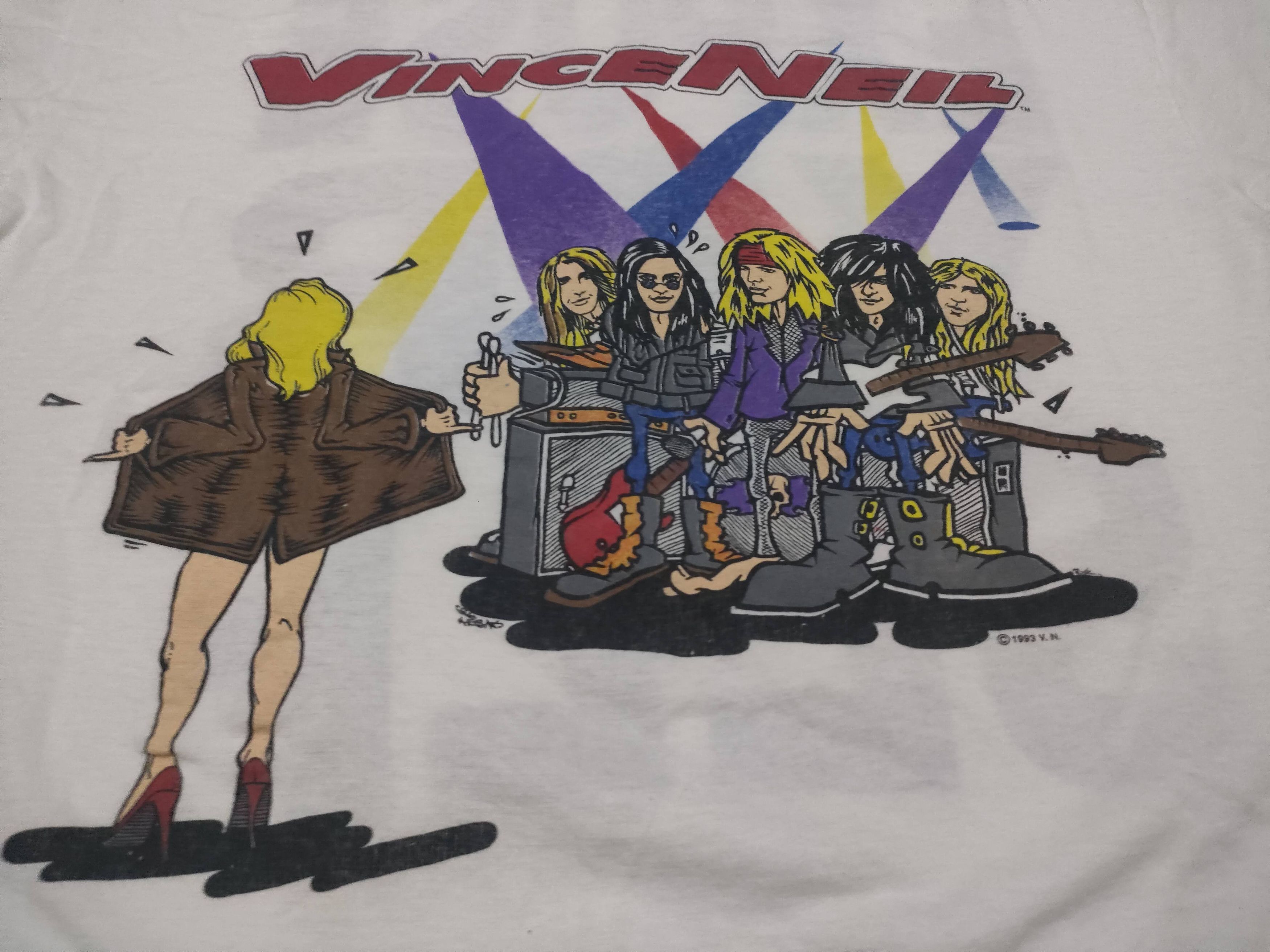 Band Tees × Vintage Vintage Vince Neil Expose Yerself Music Band Rock Tee Size US L / EU 52-54 / 3 - 8 Thumbnail