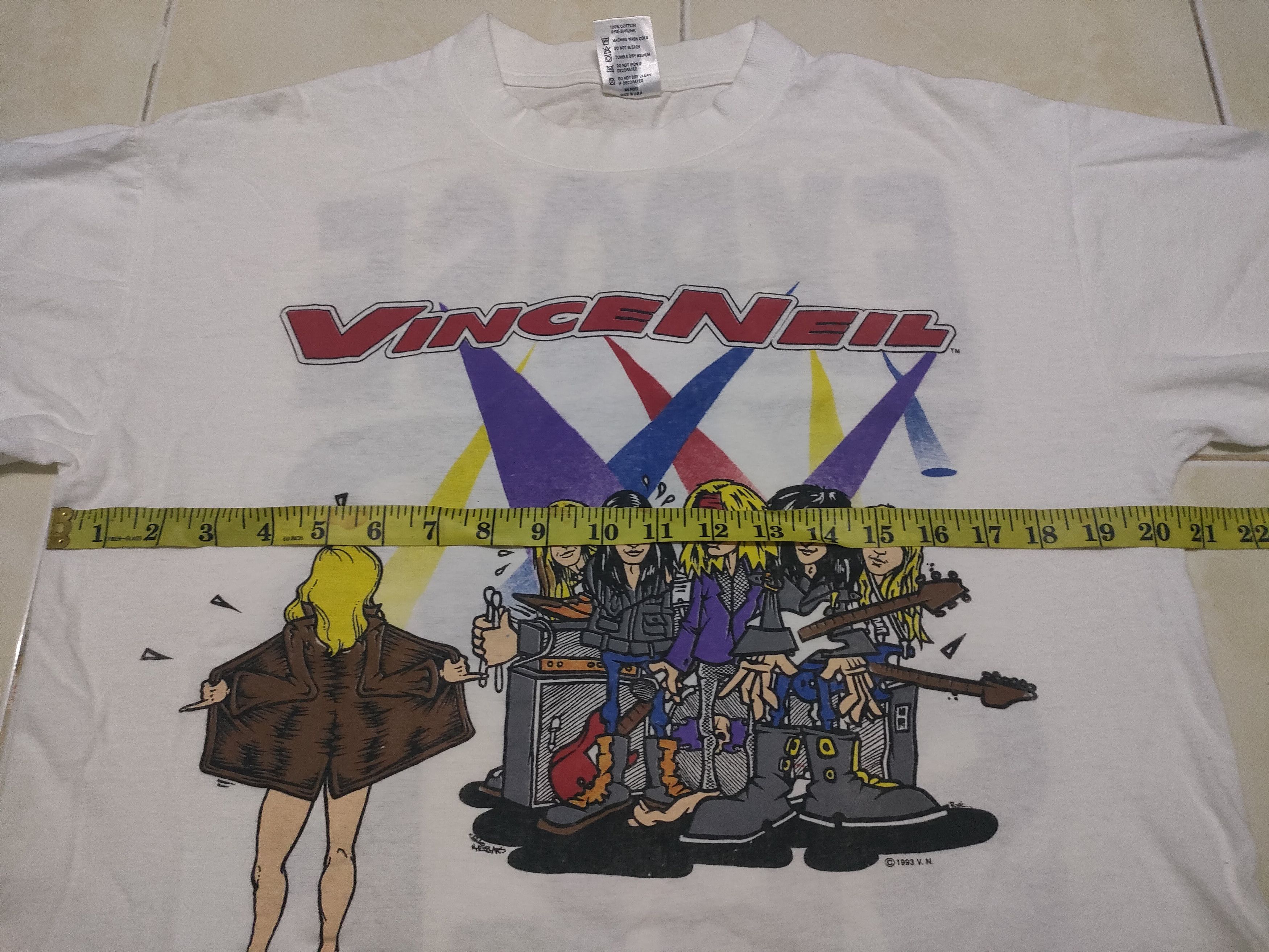 Band Tees × Vintage Vintage Vince Neil Expose Yerself Music Band Rock Tee Size US L / EU 52-54 / 3 - 6 Thumbnail