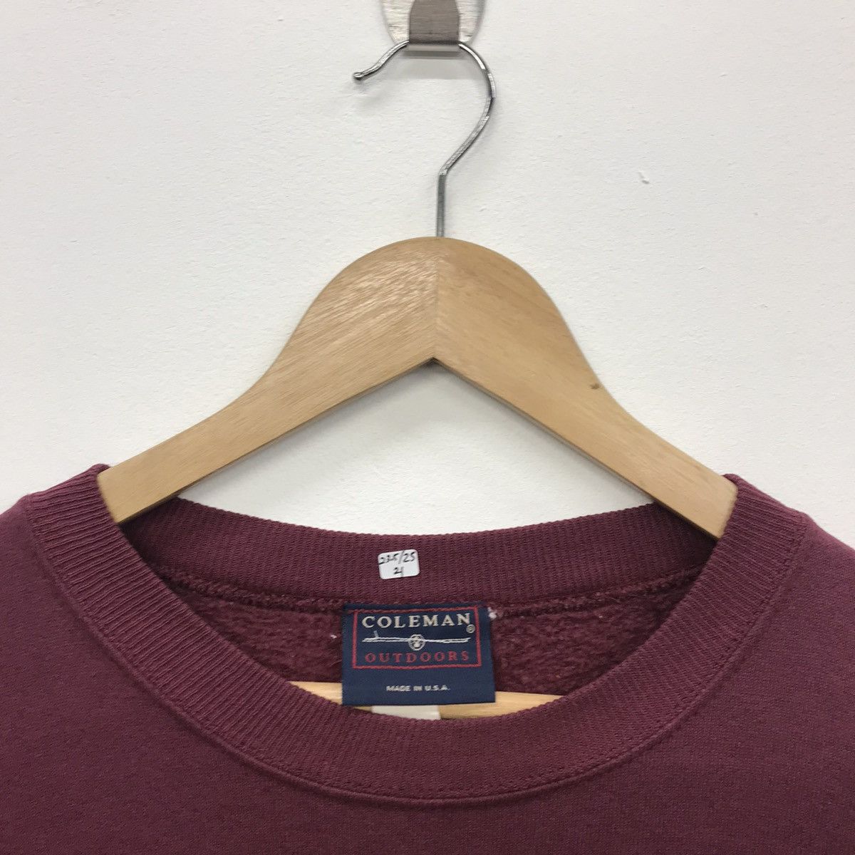 Coleman × Vintage Rare!! Vintage Coleman Outdoor Sweatshirt Size US M / EU 48-50 / 2 - 3 Thumbnail