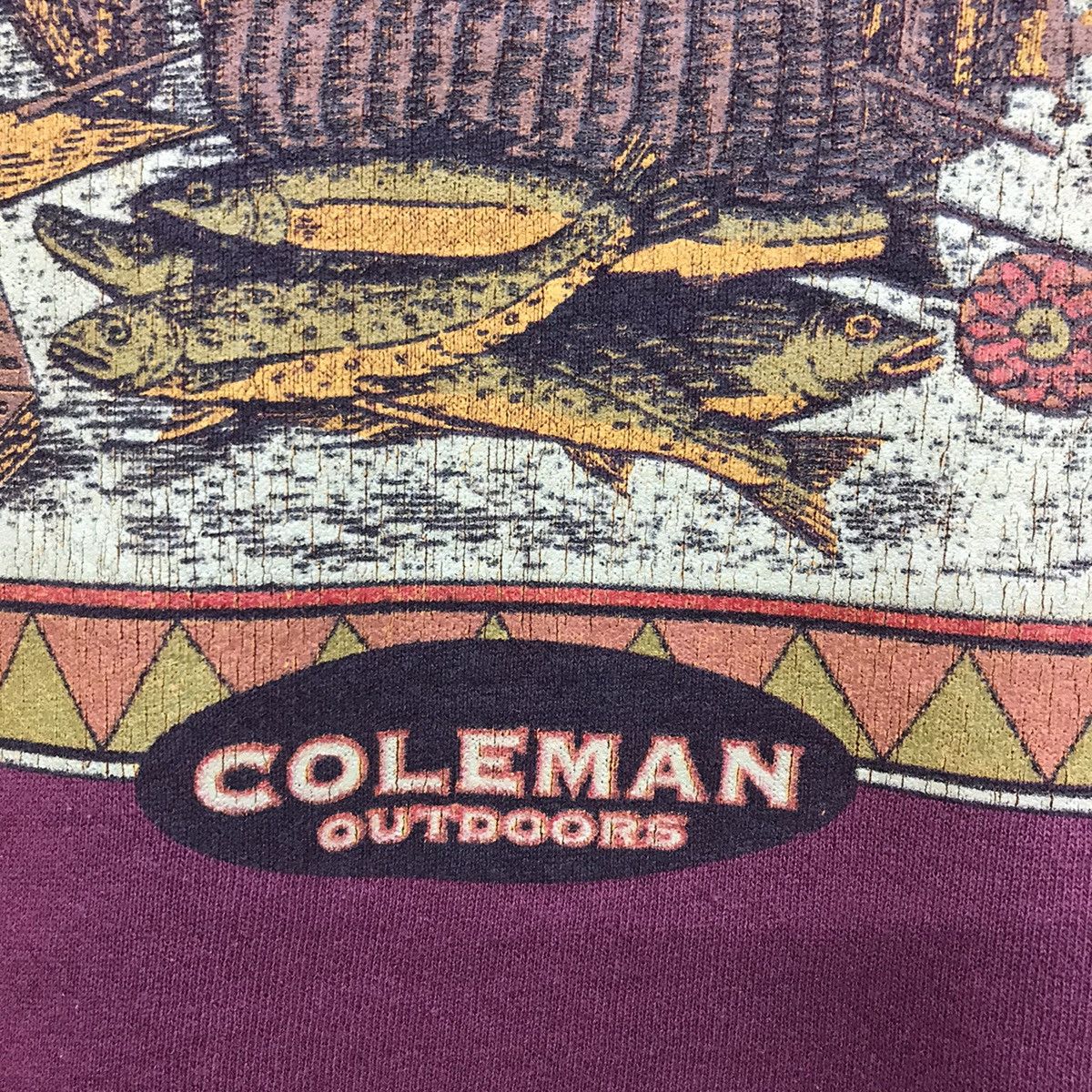 Coleman × Vintage Rare!! Vintage Coleman Outdoor Sweatshirt Size US M / EU 48-50 / 2 - 8 Thumbnail