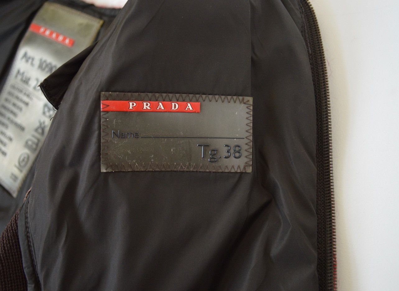 Prada Burgundy Check Mohair Utility Vest Size S / US 4 / IT 40 - 8 Thumbnail
