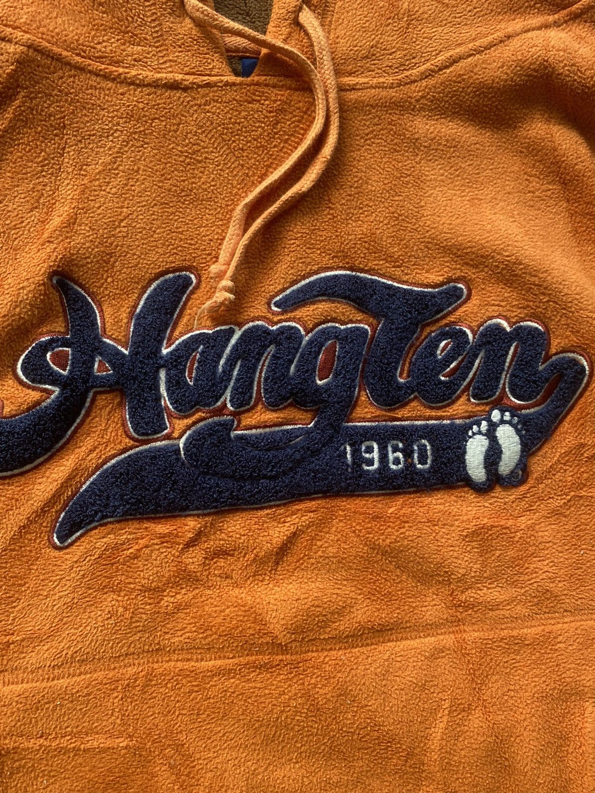 Hang Ten × Vintage Hang ten Sweatshirt design fleece hooded nice designer Size US M / EU 48-50 / 2 - 3 Thumbnail