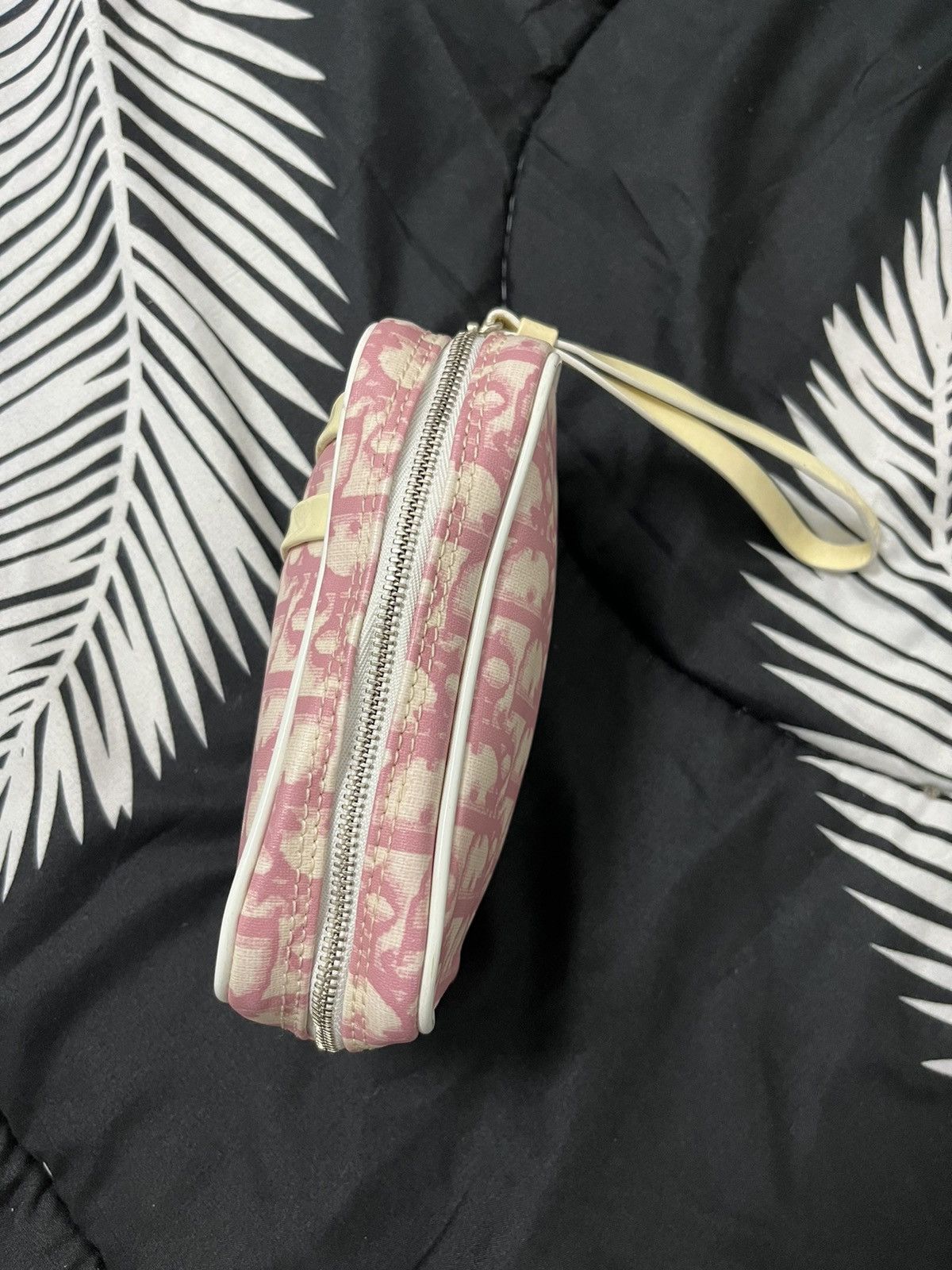 Christian Dior Monsieur × Dior Christian Dior Trotter Mini Pouch Bag Purse Pink White Size ONE SIZE - 16 Thumbnail