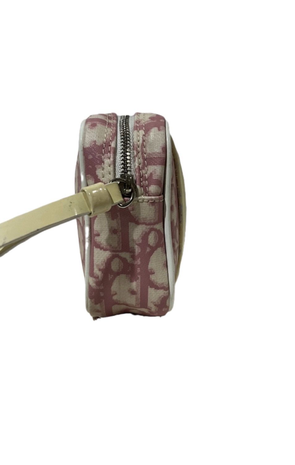 Christian Dior Monsieur × Dior Christian Dior Trotter Mini Pouch Bag Purse Pink White Size ONE SIZE - 7 Thumbnail