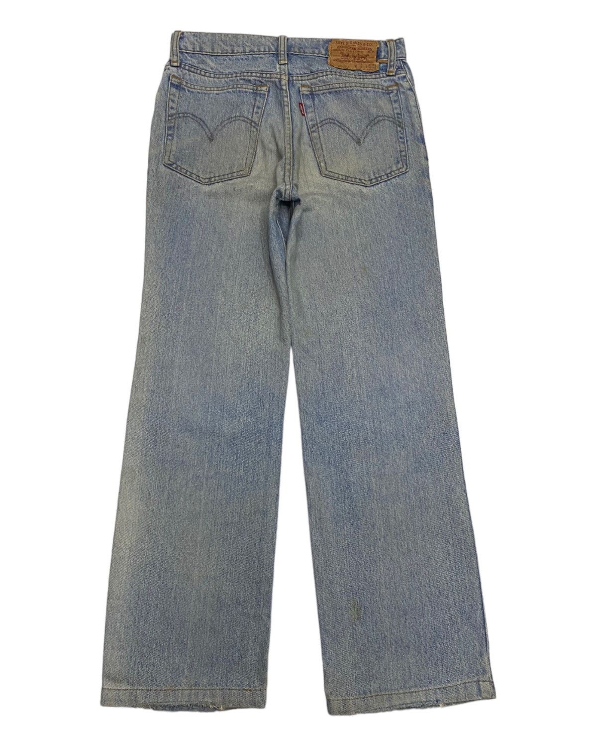 Levi's VTG LEVIS 505 DISTRESSED DENIM JEANS Size US 30 / EU 46 - 2 Thumbnail