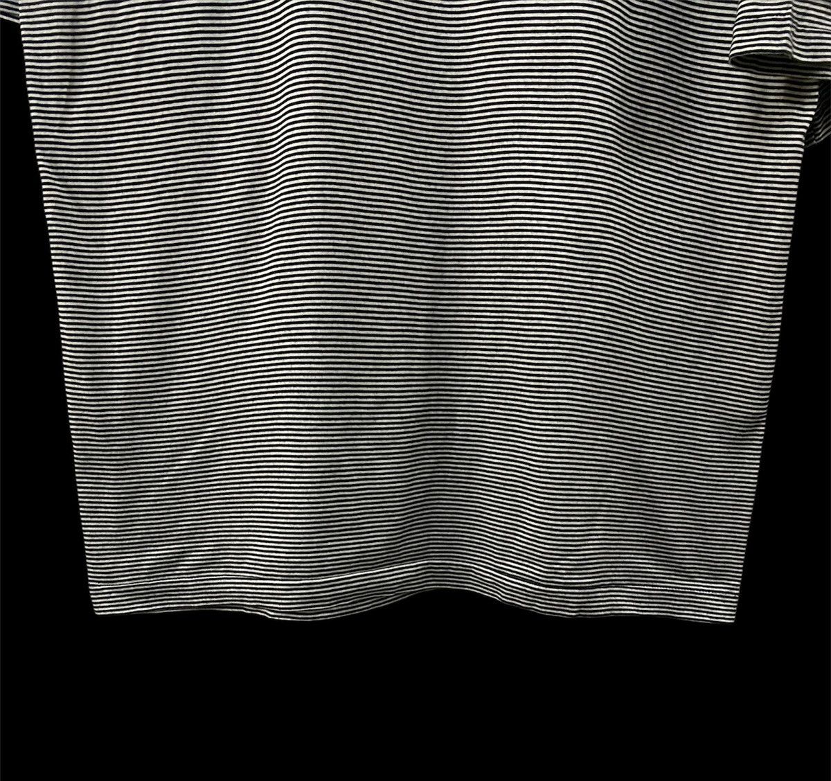 Needles Needles Papilon Embroidery Butterfly Logo Striped Tee Size US L / EU 52-54 / 3 - 15 Thumbnail