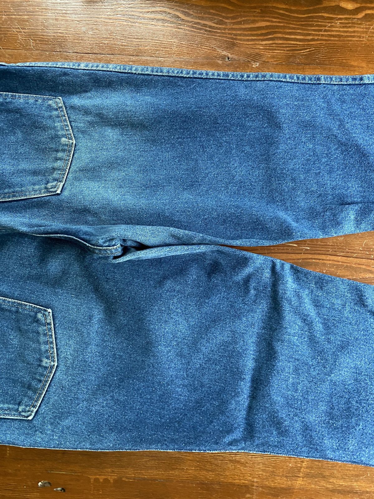 Rustler Vintage 70’s Rustler Bell Bottom Flare Denim Jeans 34x29 Size US 34 / EU 50 - 4 Thumbnail