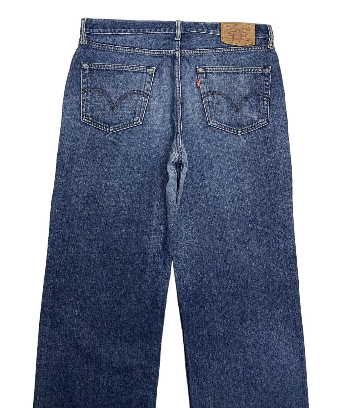 Levi's VINTAGE LEVIS 533 DISTRESSED BAGGY DENIM JEANS Size US 36 / EU 52 - 5 Thumbnail