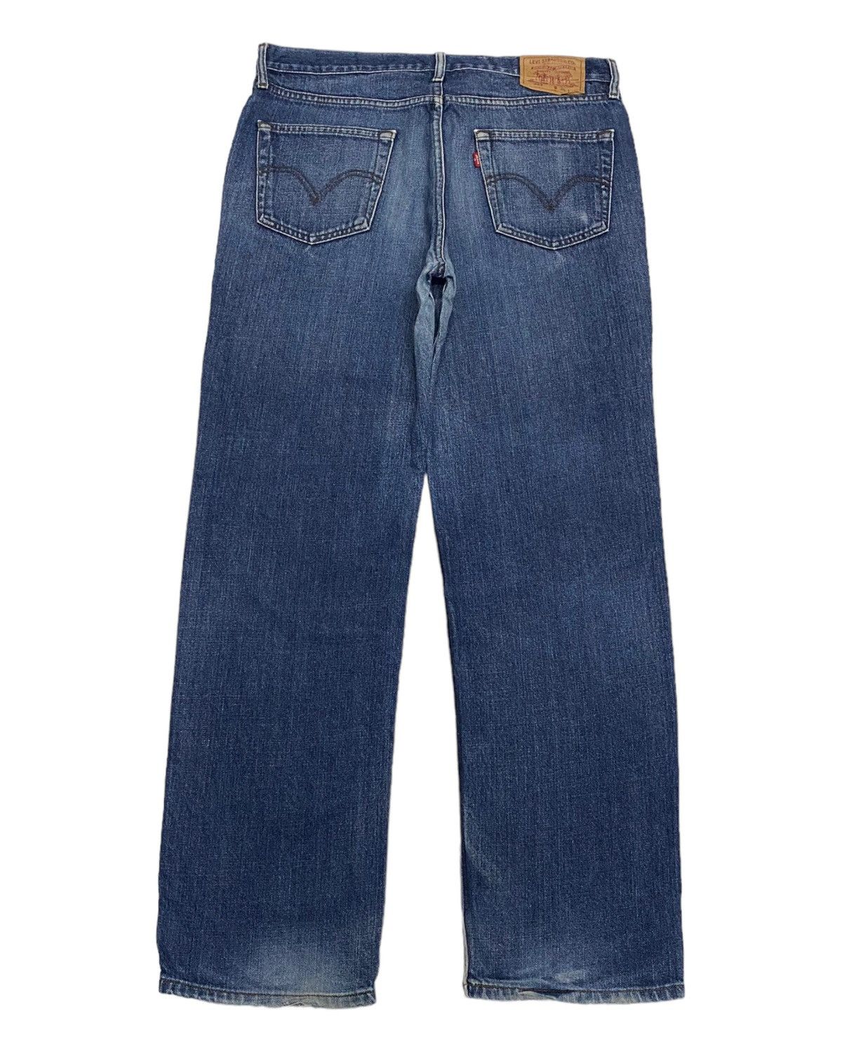Levi's VINTAGE LEVIS 533 DISTRESSED BAGGY DENIM JEANS Size US 36 / EU 52 - 2 Thumbnail