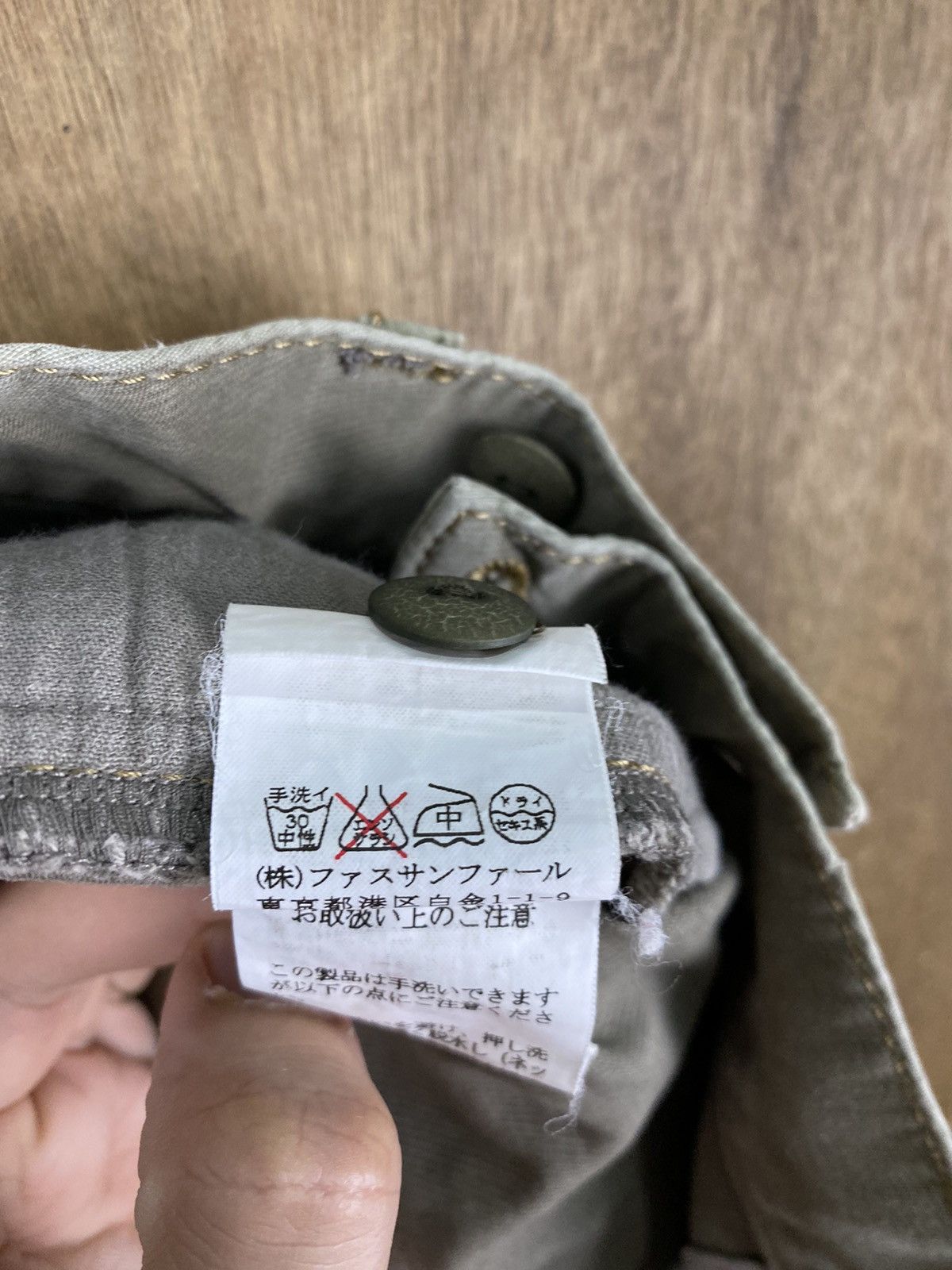 Japanese Brand Appena Due multipocket tactical utility Cargo Pants #2420 Size 26" / US 2 / IT 38 - 21 Thumbnail