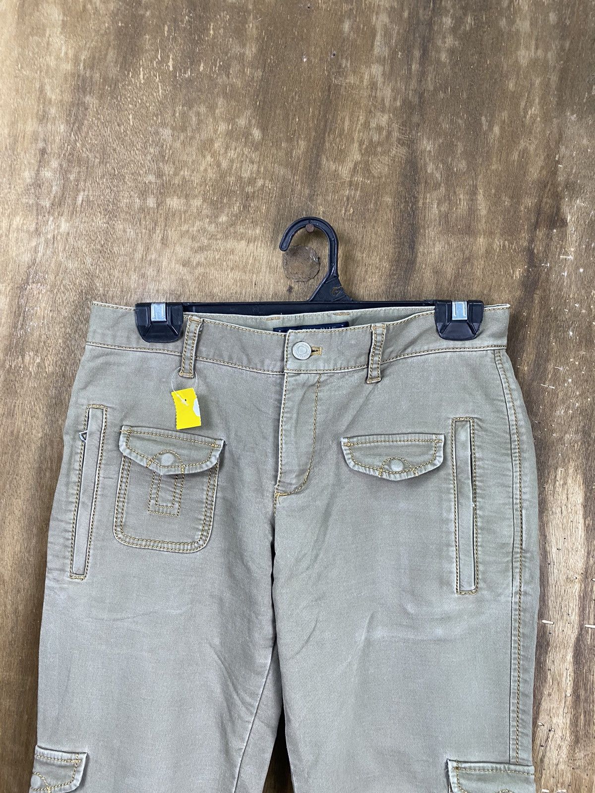 Japanese Brand Appena Due multipocket tactical utility Cargo Pants #2420 Size 26" / US 2 / IT 38 - 2 Thumbnail