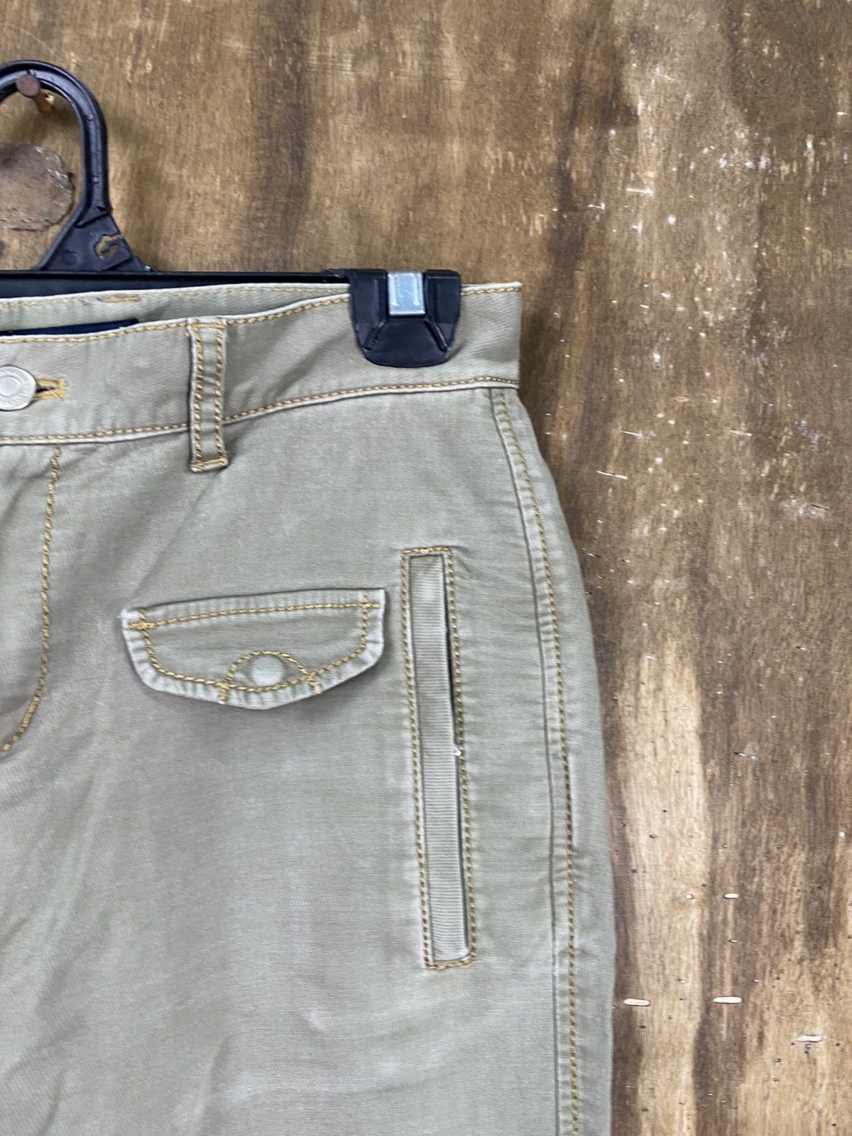 Japanese Brand Appena Due multipocket tactical utility Cargo Pants #2420 Size 26" / US 2 / IT 38 - 5 Thumbnail
