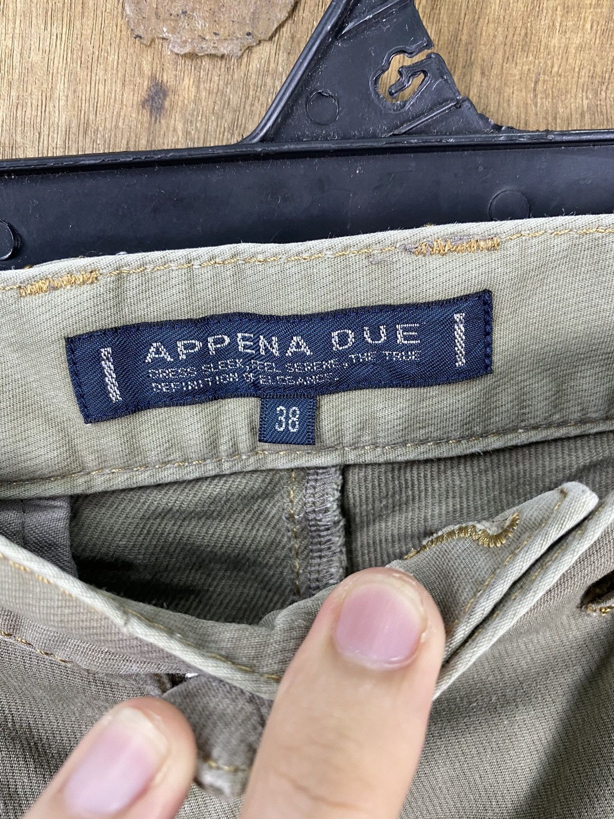 Japanese Brand Appena Due multipocket tactical utility Cargo Pants #2420 Size 26" / US 2 / IT 38 - 12 Thumbnail