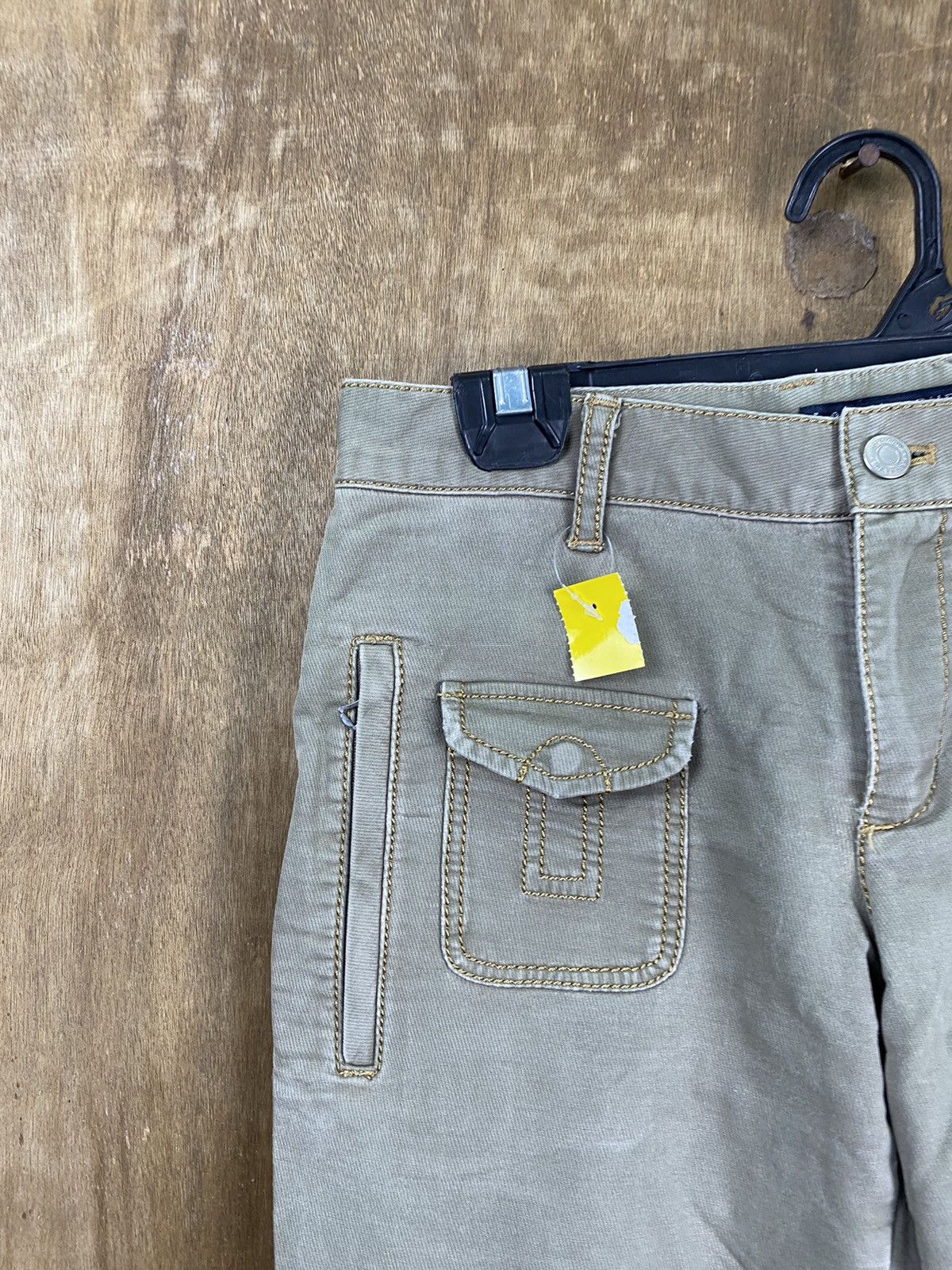 Japanese Brand Appena Due multipocket tactical utility Cargo Pants #2420 Size 26" / US 2 / IT 38 - 4 Thumbnail
