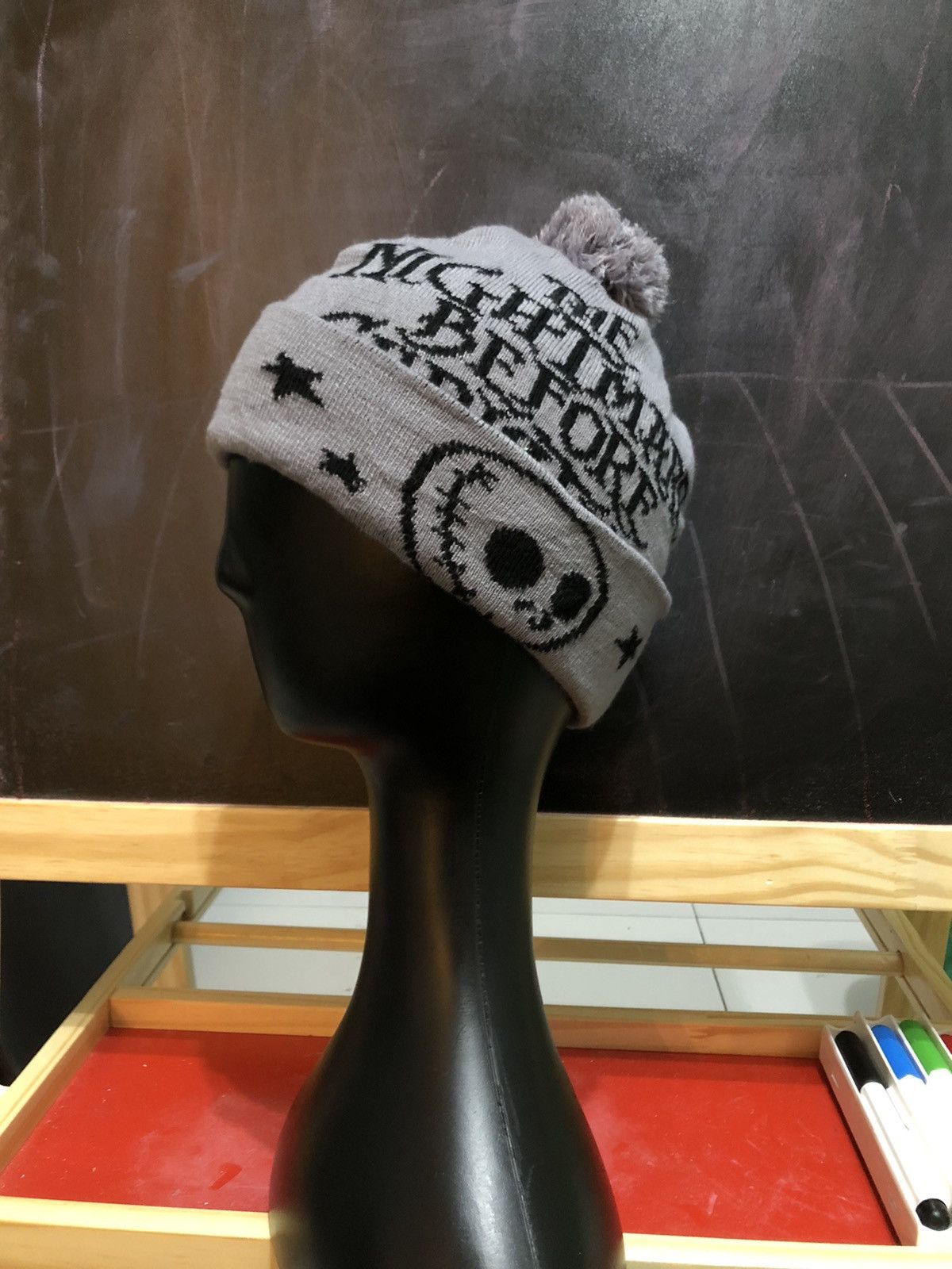 Japanese Brand The Nightmare Before Christmas Beanie Hats Size ONE SIZE - 1 Thumbnail