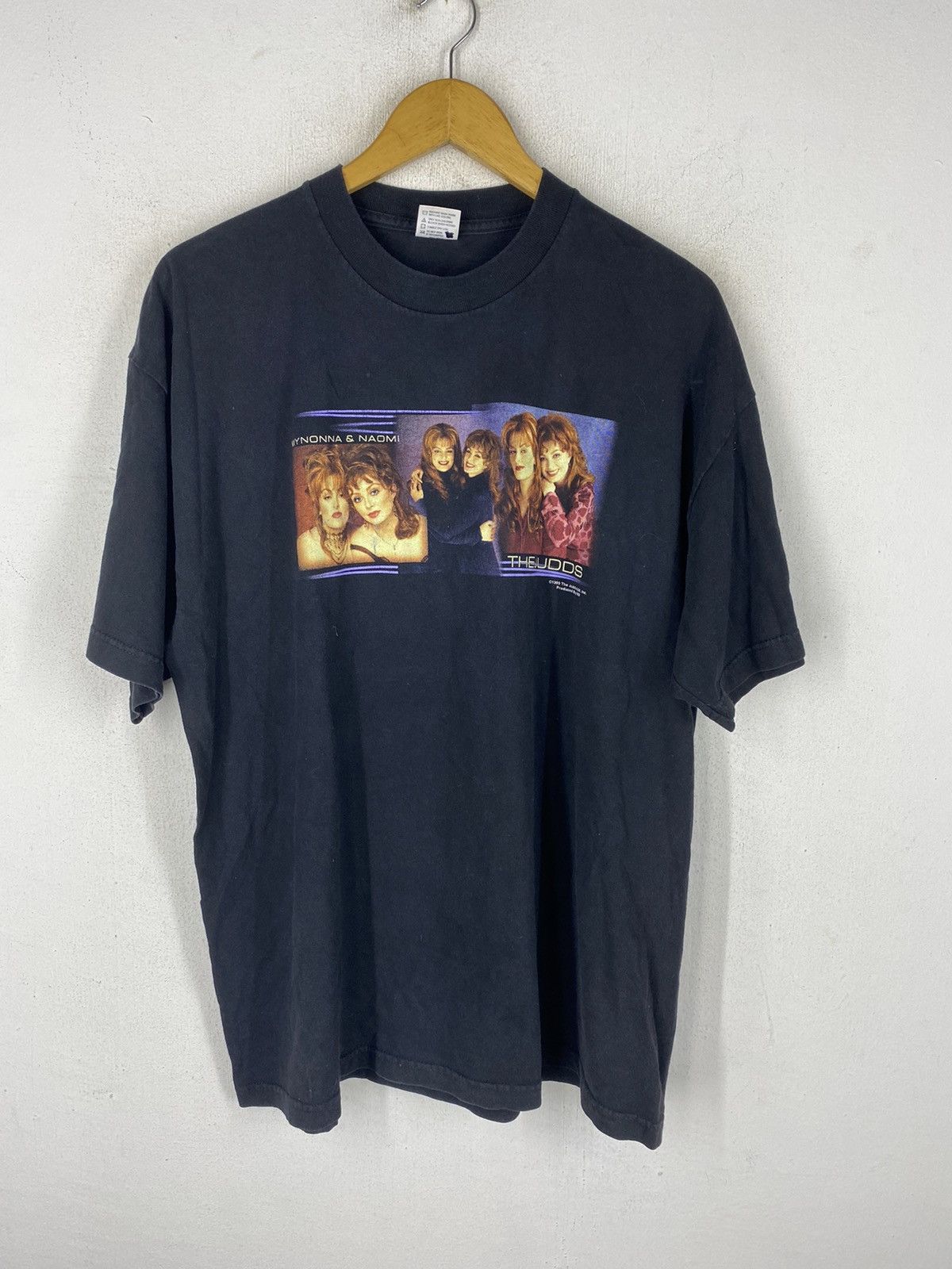 image of Band Tees x Movie Vintage 90's The Judds Wynonna & Naomi Made In Usa in Black, Men's (Size XL)