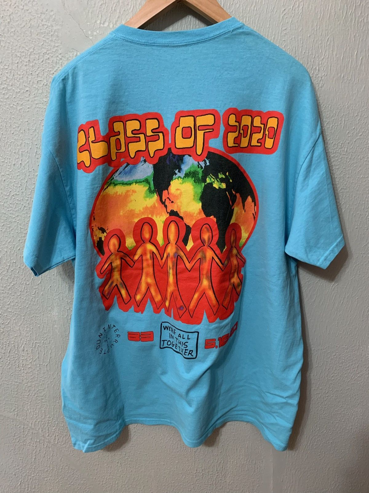 image of Travis Scott Cactus Jack All In This Together T-Shirt in Black, Men's (Size XL)