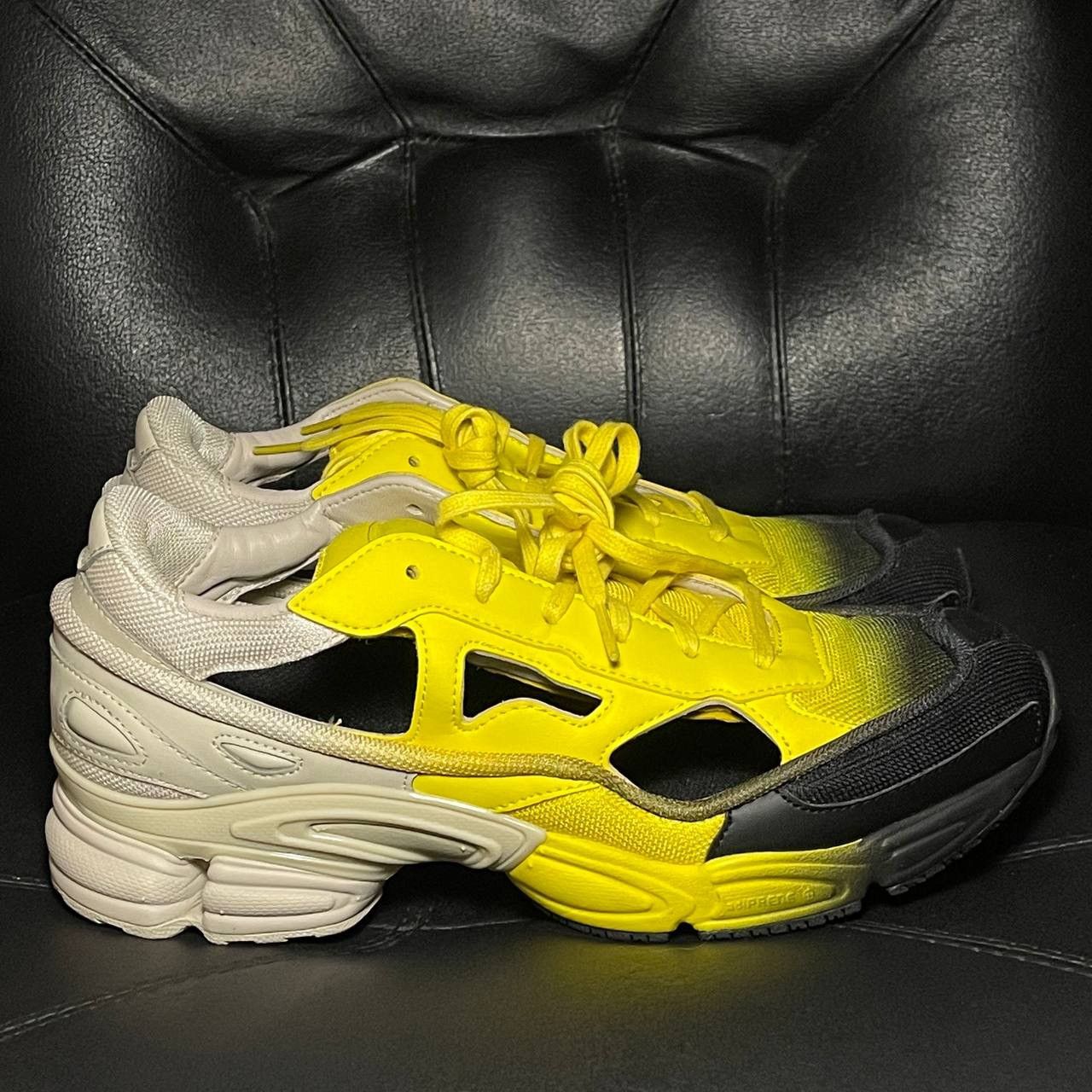 Adidas Adidas raf simons ozweego replicant yellow | Grailed