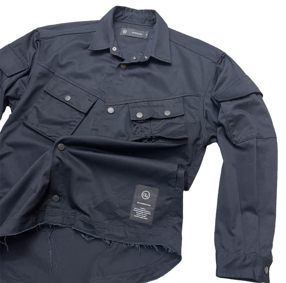 GU × Undercover Undercover X GU Tactical Military Combat Jacket Size US M / EU 48-50 / 2 - 4 Thumbnail