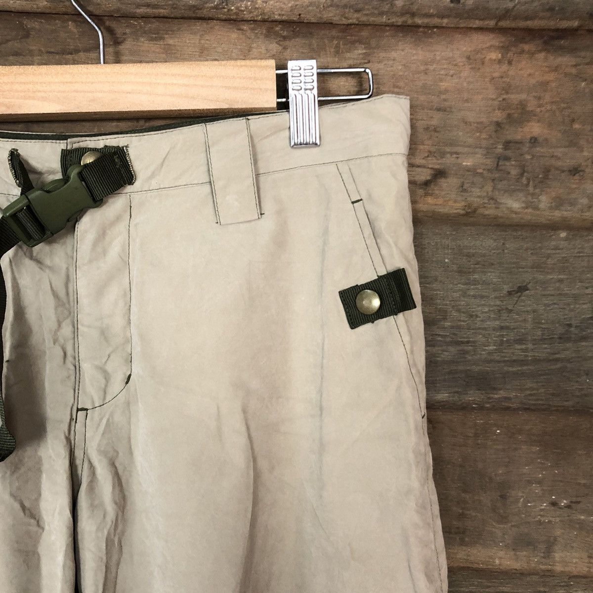Japanese Brand DLL C love Brown utility tactical vintage cargo pants #2366 Size US 28 / EU 44 - 5 Thumbnail