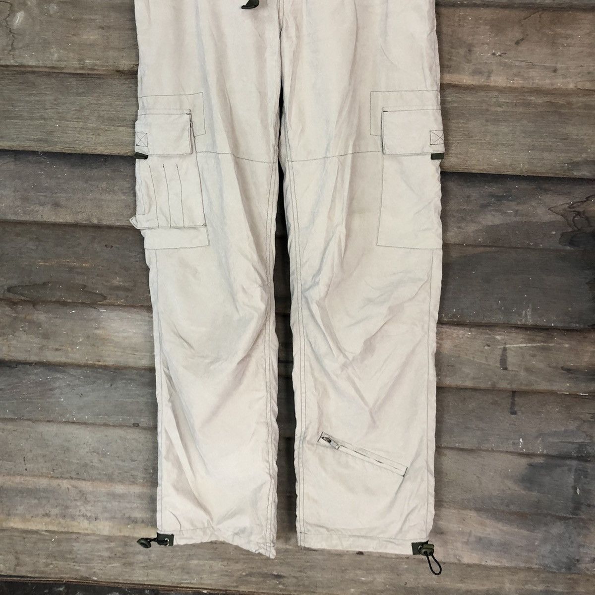 Japanese Brand DLL C love Brown utility tactical vintage cargo pants #2366 Size US 28 / EU 44 - 3 Thumbnail