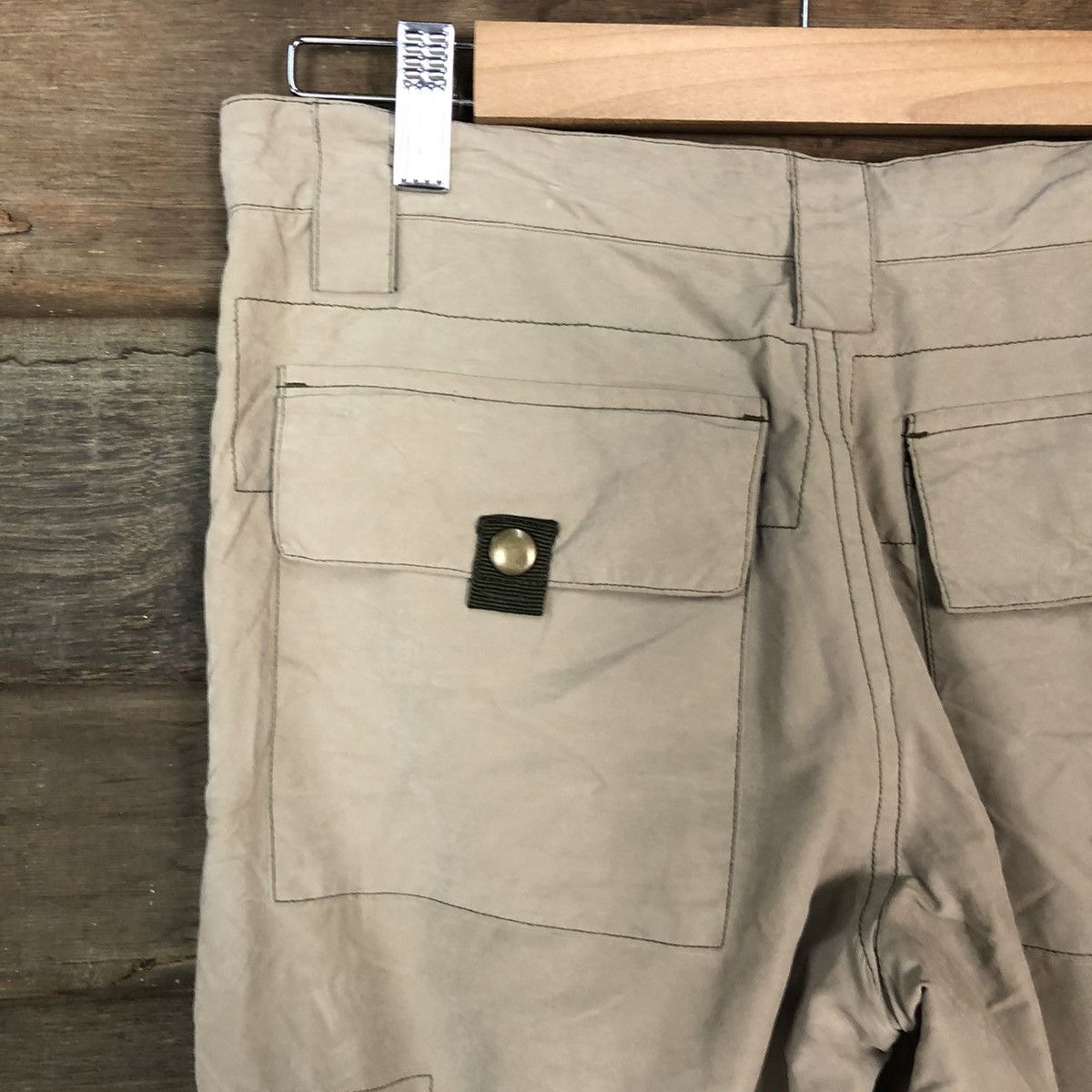 Japanese Brand DLL C love Brown utility tactical vintage cargo pants #2366 Size US 28 / EU 44 - 13 Thumbnail
