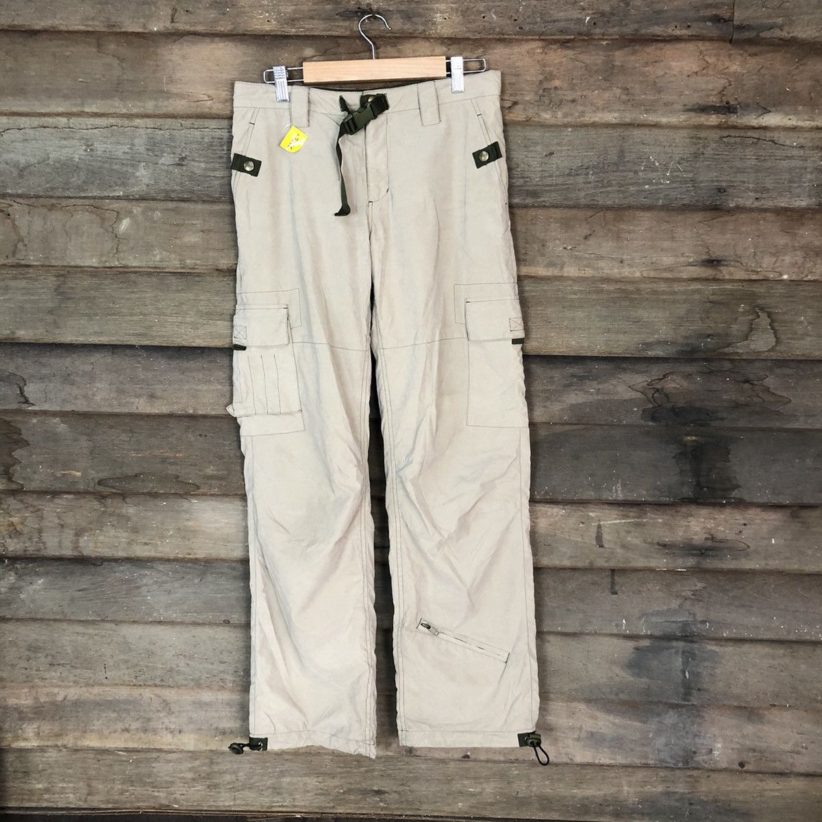 Japanese Brand DLL C love Brown utility tactical vintage cargo pants #2366 Size US 28 / EU 44 - 1 Thumbnail