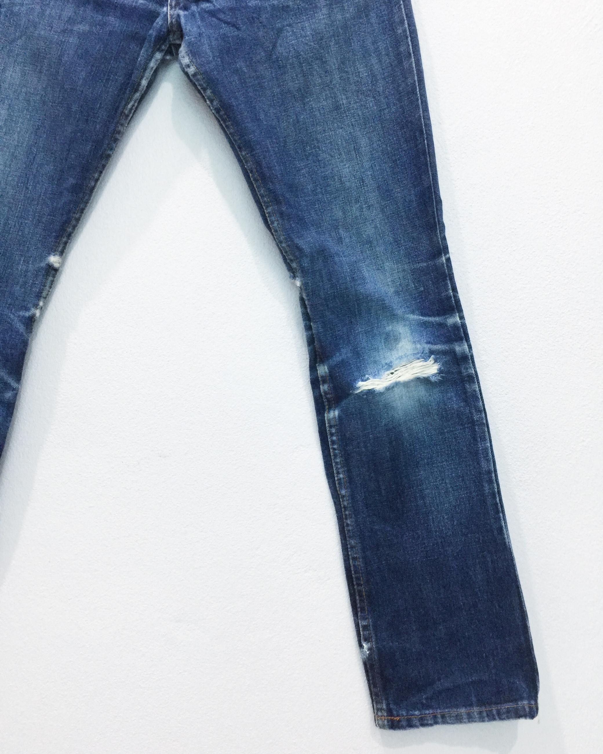 Japanese Brand Rare Distressed X Girl Japan Skinny Jeans Made in Japan Size US 29 - 5 Thumbnail