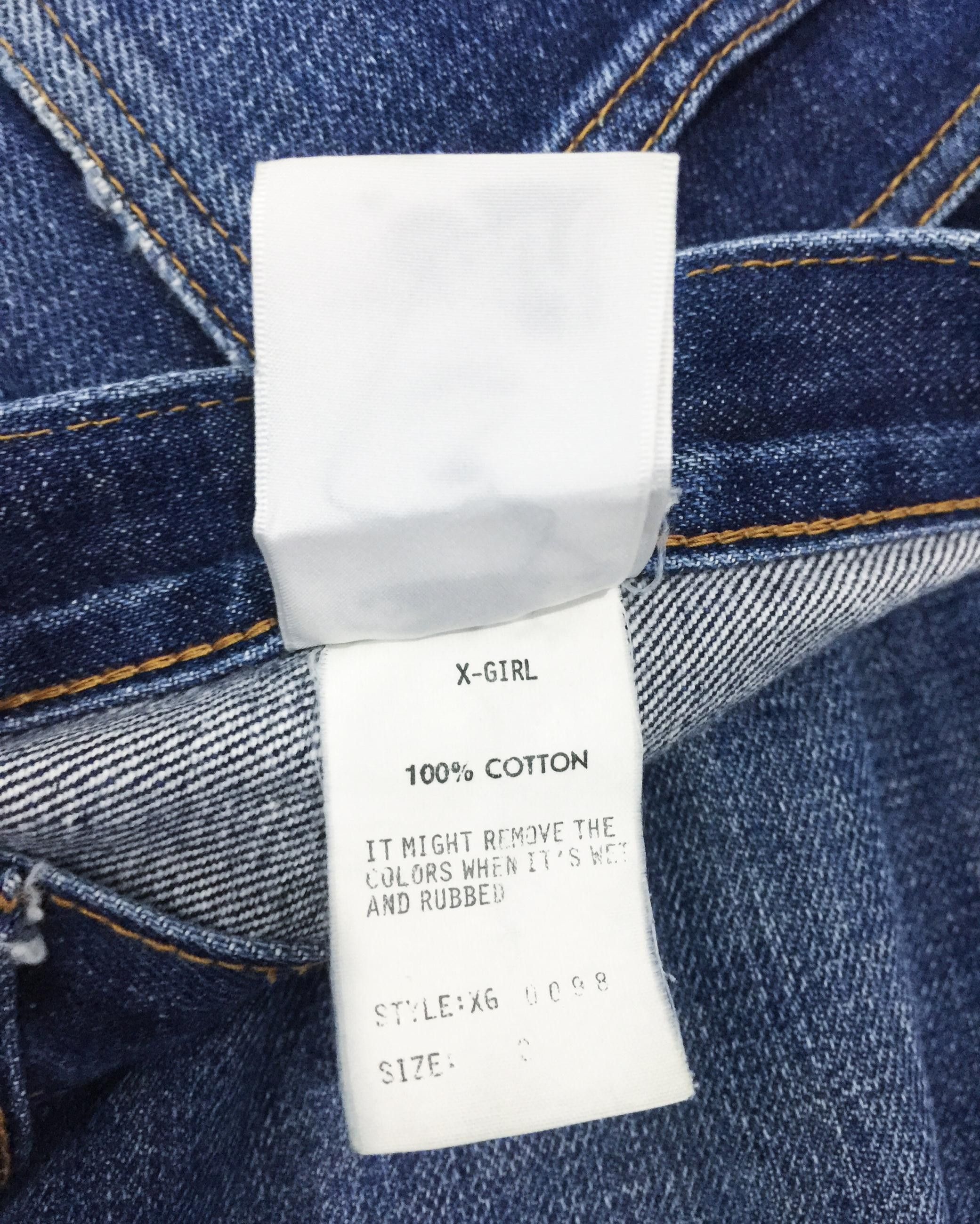 Japanese Brand Rare Distressed X Girl Japan Skinny Jeans Made in Japan Size US 29 - 10 Thumbnail