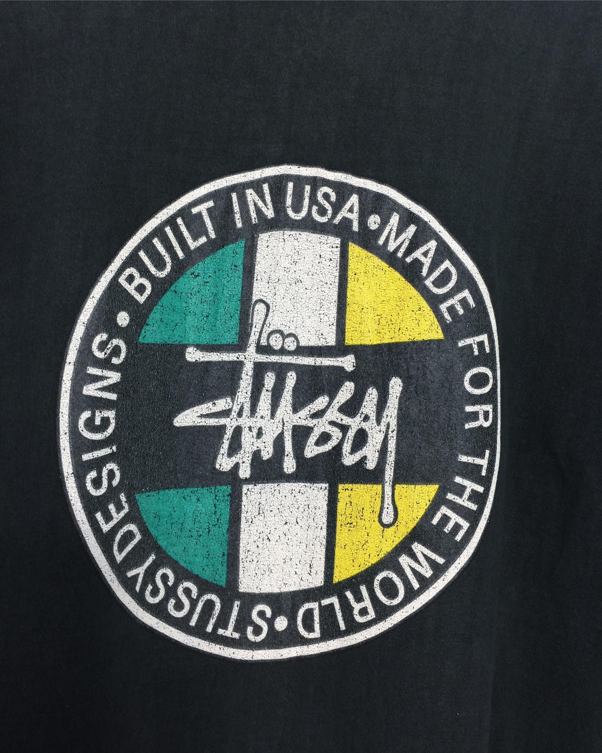 Stussy Rare Vintage 90s Distressed Stussy Tees Size US M / EU 48-50 / 2 - 8 Thumbnail