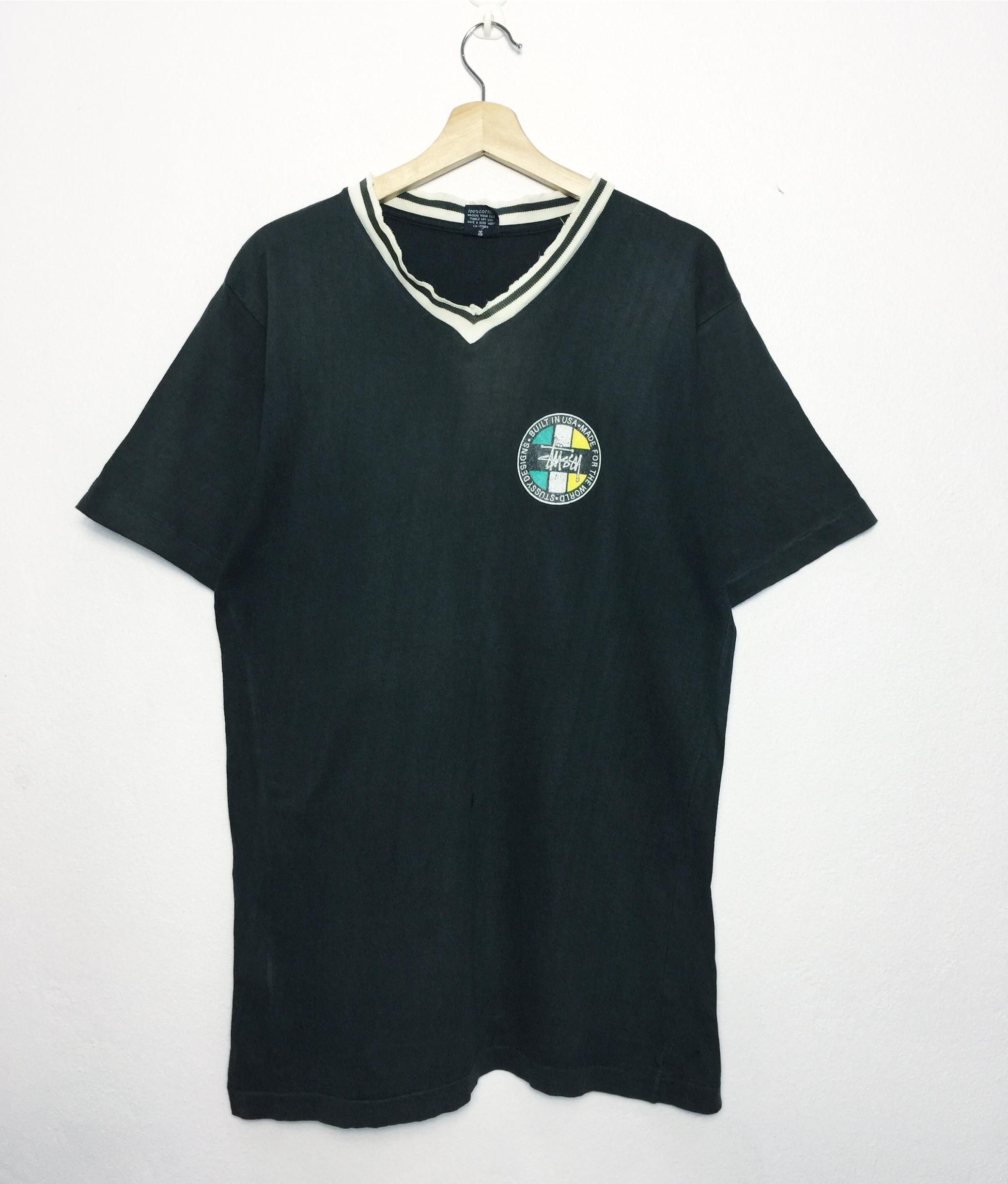 Stussy Rare Vintage 90s Distressed Stussy Tees Size US M / EU 48-50 / 2 - 2 Thumbnail