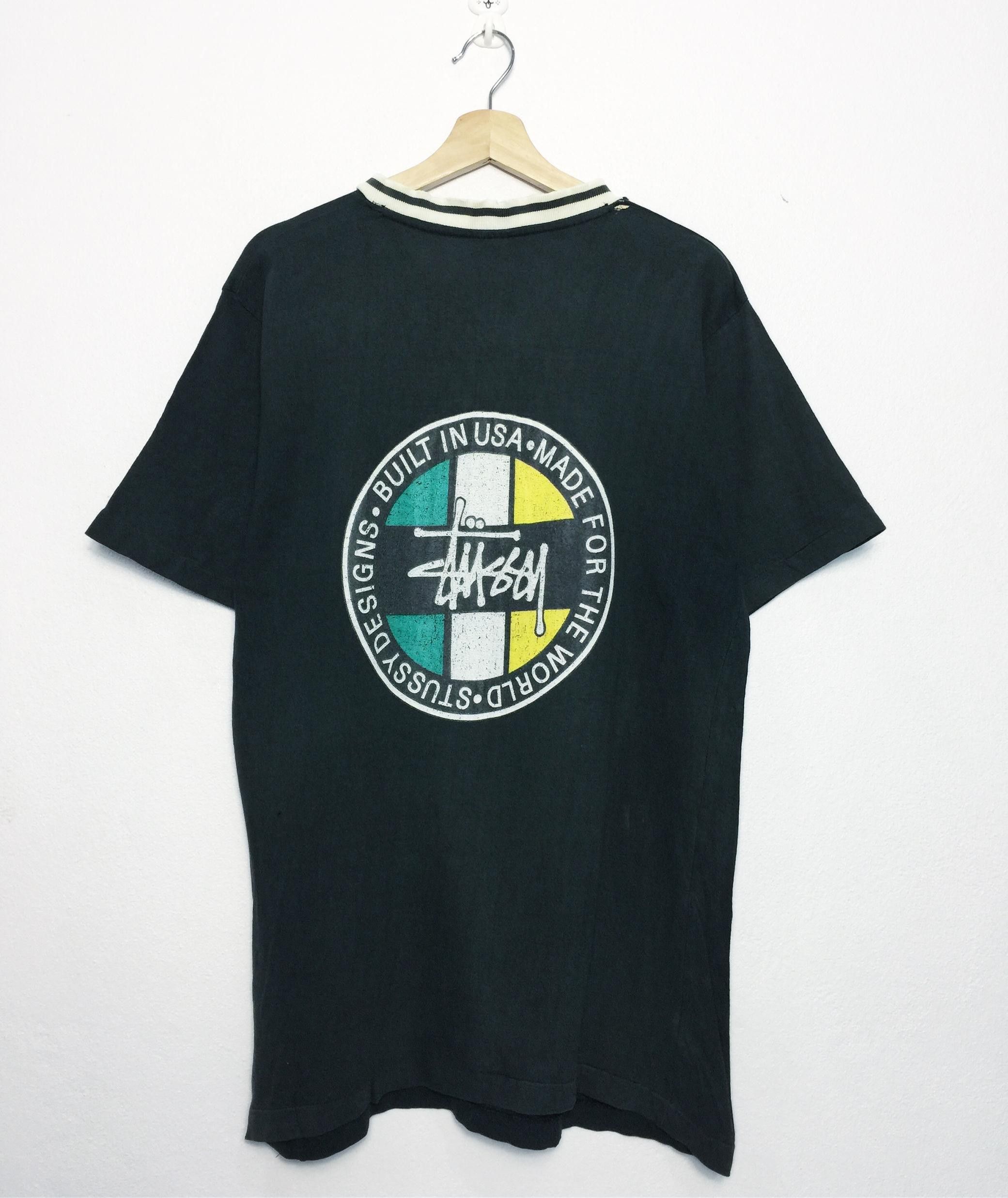 Stussy Rare Vintage 90s Distressed Stussy Tees Size US M / EU 48-50 / 2 - 1 Thumbnail