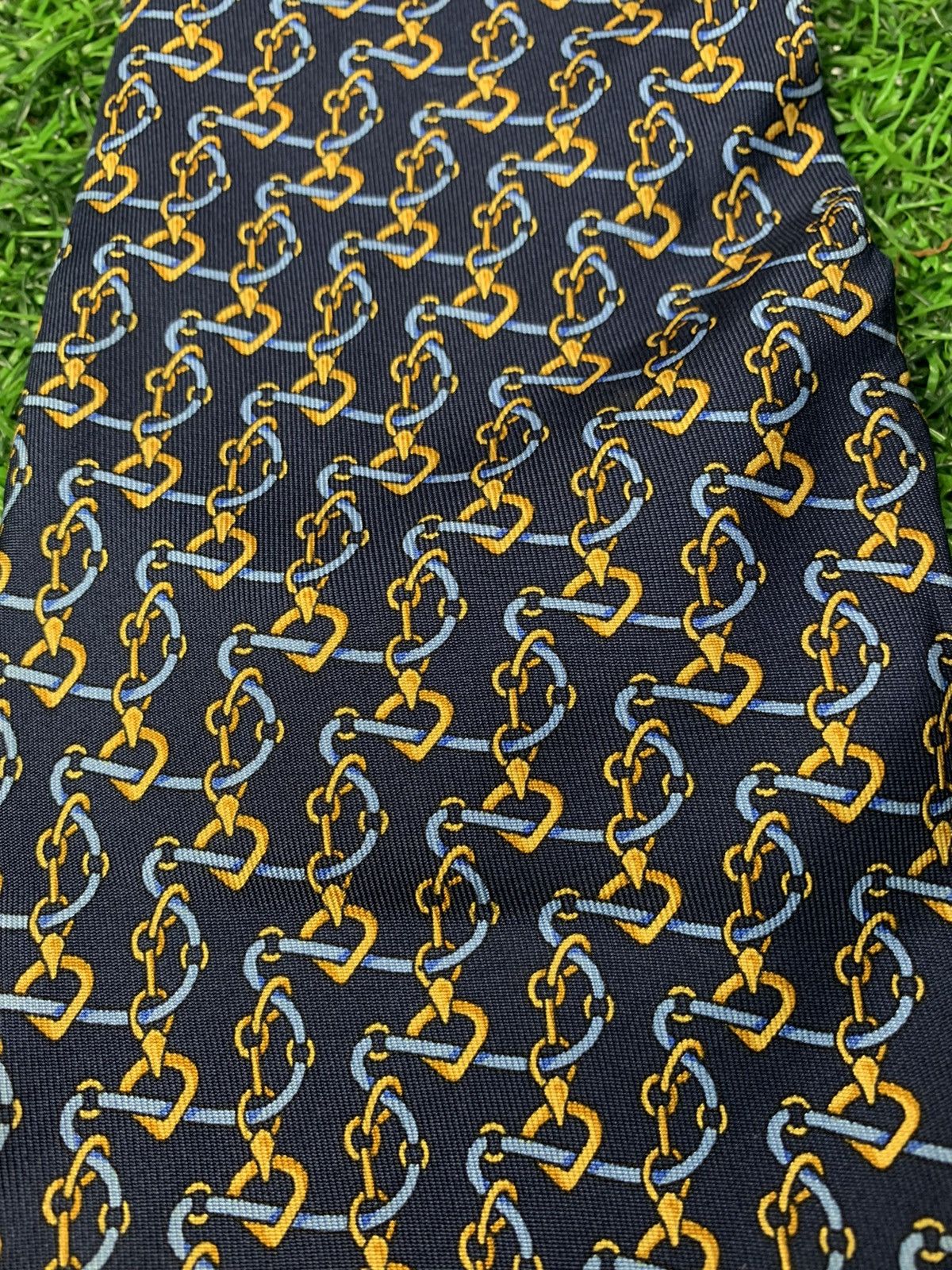 Fendi Fendi Made in Italy Pure Silk Neck Tie Size ONE SIZE - 3 Thumbnail