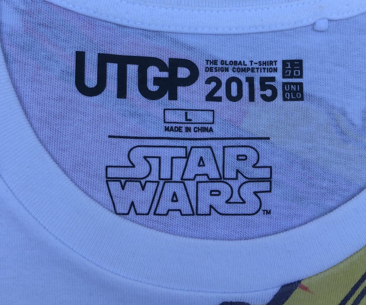 Star Wars Uniqlo Star Wars UTGP 2015 T-Shirt Size US L / EU 52-54 / 3 - 8 Thumbnail
