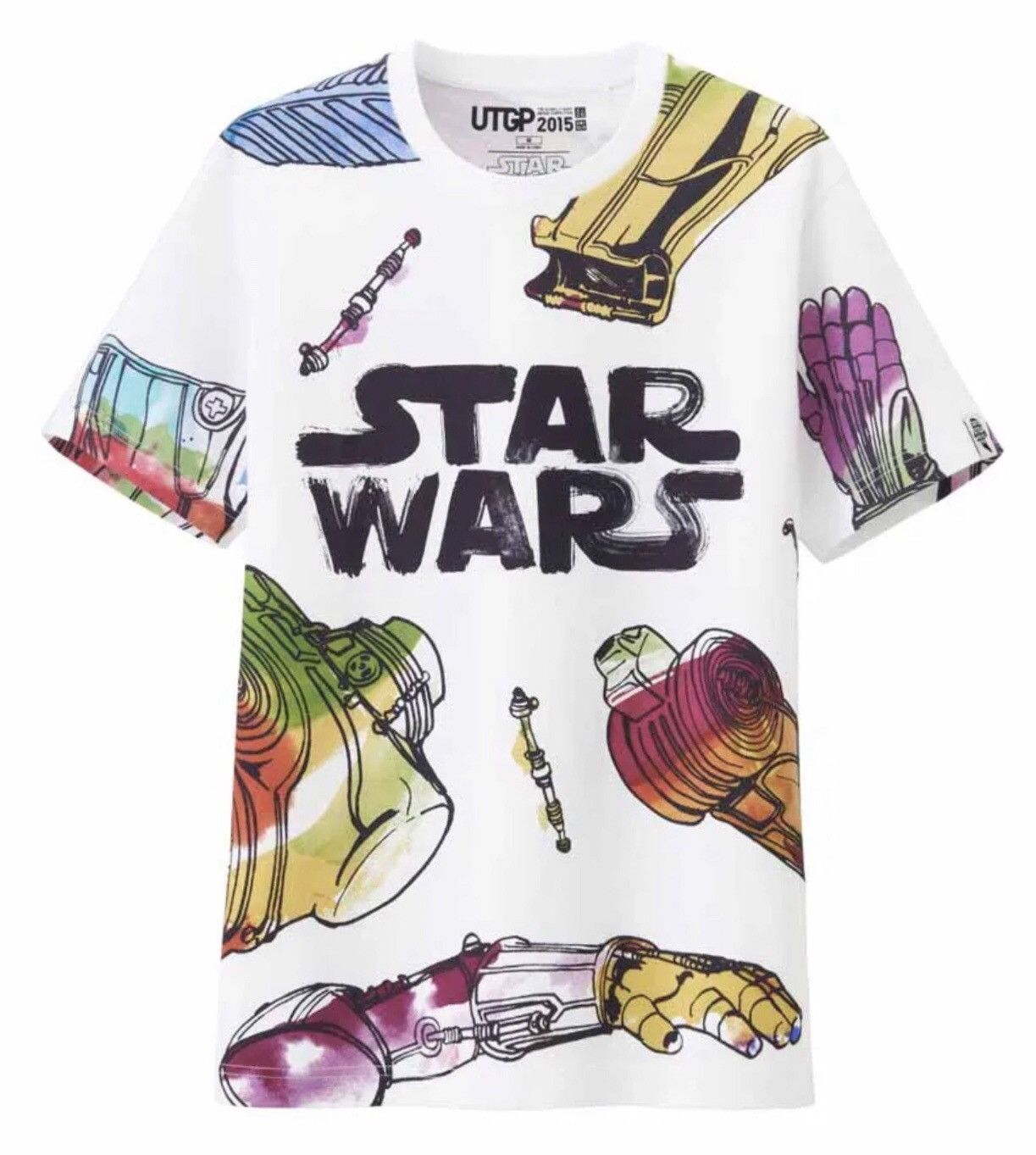 Star Wars Uniqlo Star Wars UTGP 2015 T-Shirt Size US L / EU 52-54 / 3 - 1 Thumbnail