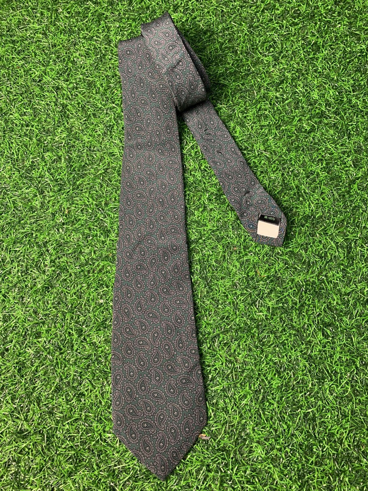 Other Nina Ricci Paris Men’s Paisley Art Neck Tie Size ONE SIZE - 1 Thumbnail