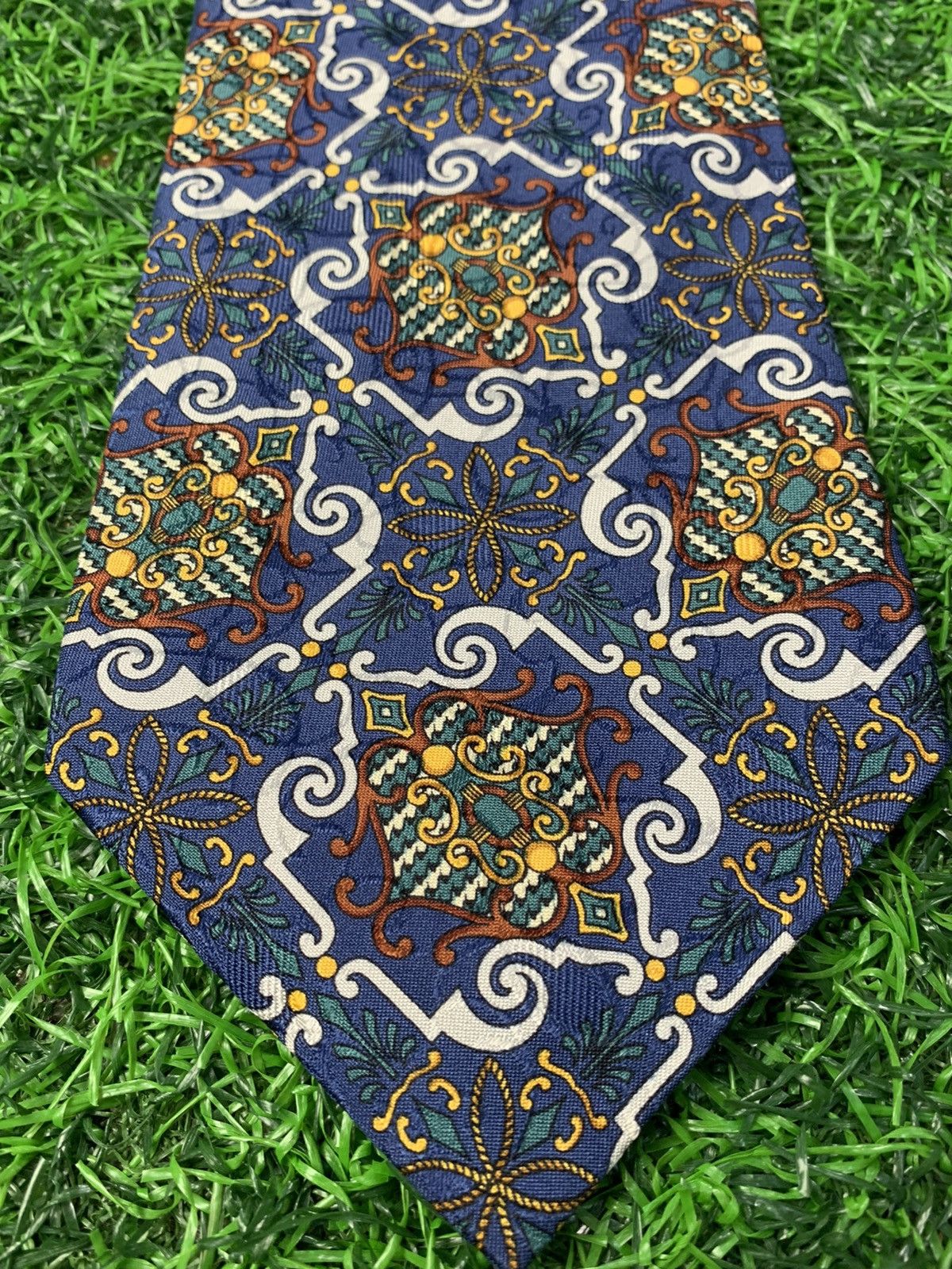 Christian Dior Monsieur Christian Dior Monsieur Made in France Men's Neck Tie Size ONE SIZE - 3 Thumbnail