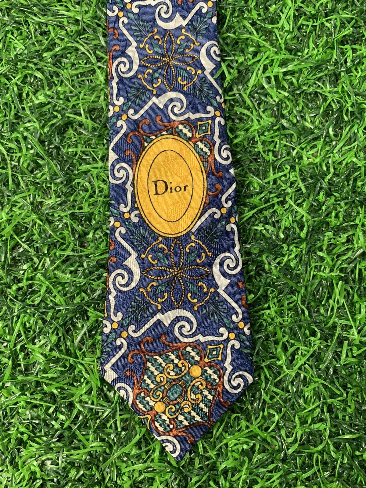 Christian Dior Monsieur Christian Dior Monsieur Made in France Men's Neck Tie Size ONE SIZE - 6 Thumbnail