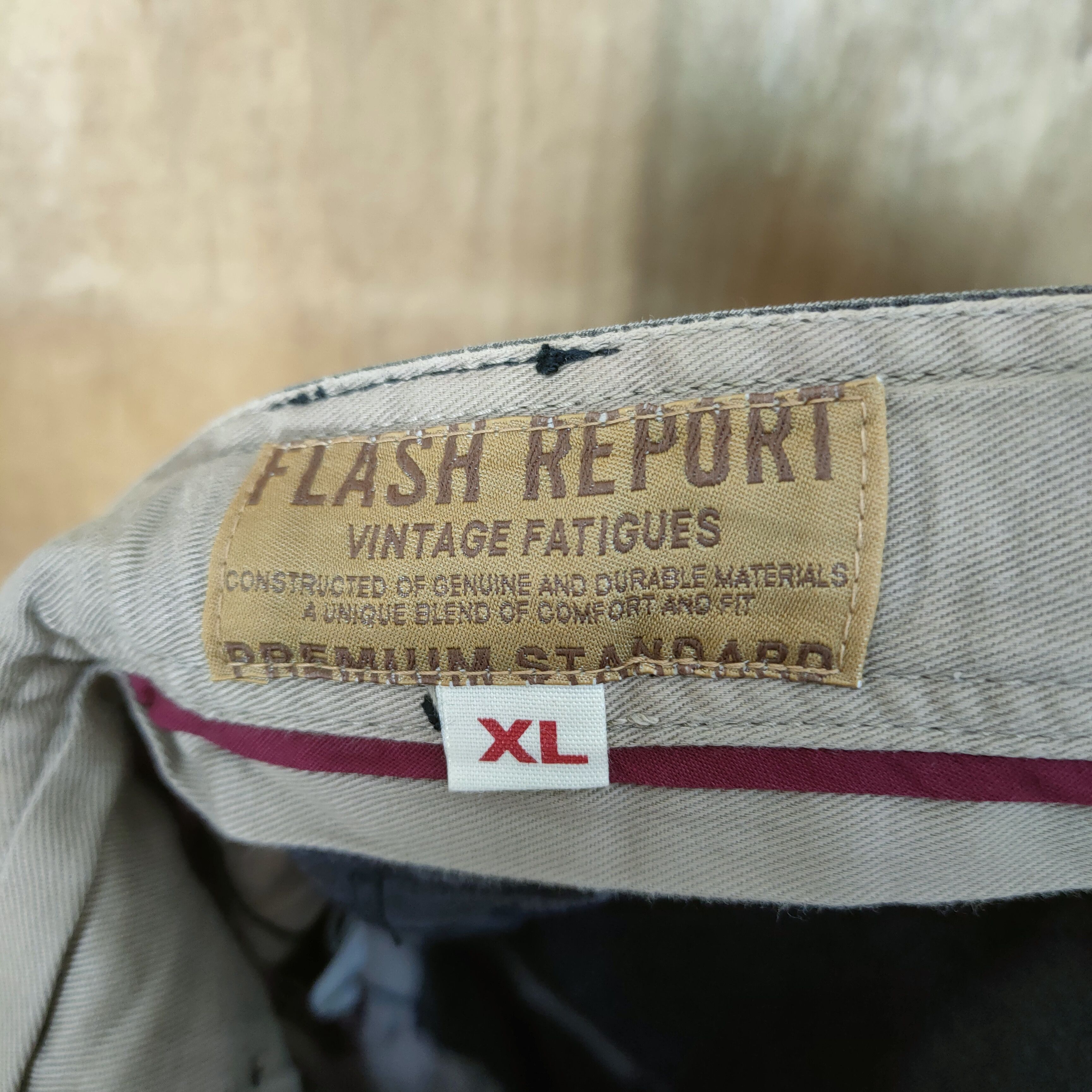 Japanese Brand VINTAGE FLASH REPORT BLACK CARGO PANTS Size US 34 / EU 50 - 17 Thumbnail