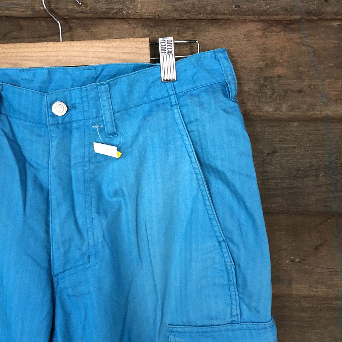 Japanese Brand × Vintage DLL Igno Blue Cargo Pants Multiple Pockets #2354 Size US 30 / EU 46 - 5 Thumbnail