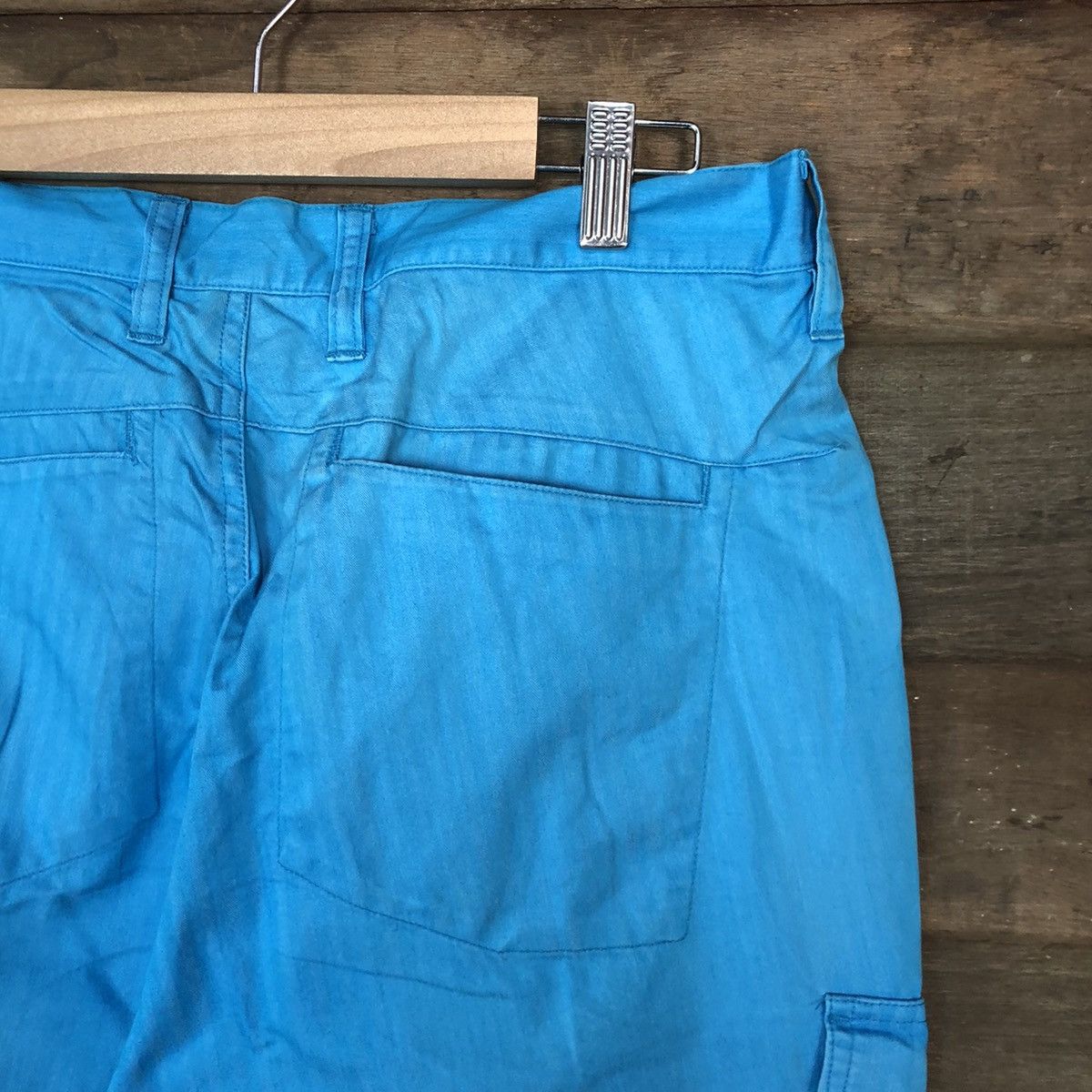 Japanese Brand × Vintage DLL Igno Blue Cargo Pants Multiple Pockets #2354 Size US 30 / EU 46 - 15 Thumbnail