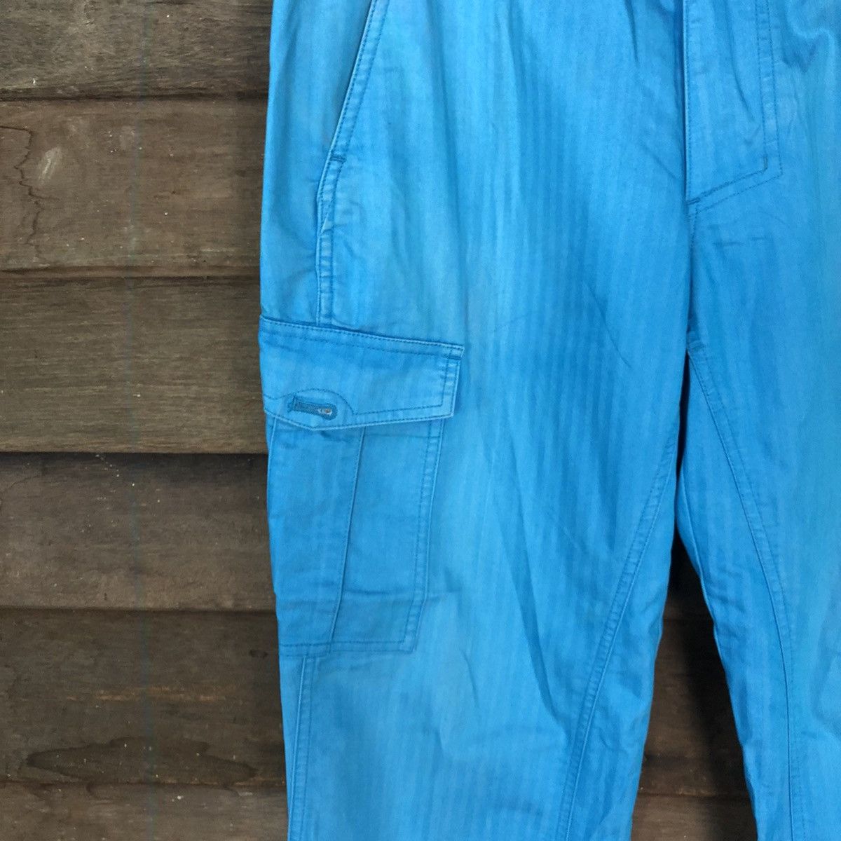 Japanese Brand × Vintage DLL Igno Blue Cargo Pants Multiple Pockets #2354 Size US 30 / EU 46 - 6 Thumbnail