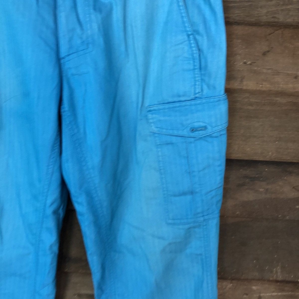 Japanese Brand × Vintage DLL Igno Blue Cargo Pants Multiple Pockets #2354 Size US 30 / EU 46 - 7 Thumbnail