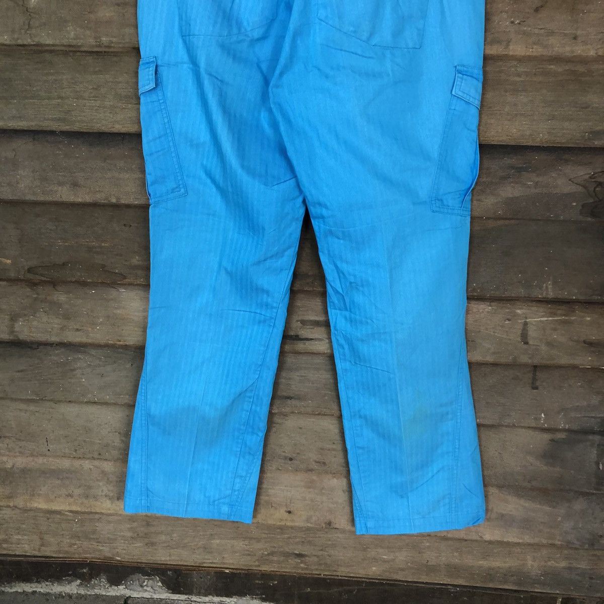 Japanese Brand × Vintage DLL Igno Blue Cargo Pants Multiple Pockets #2354 Size US 30 / EU 46 - 13 Thumbnail