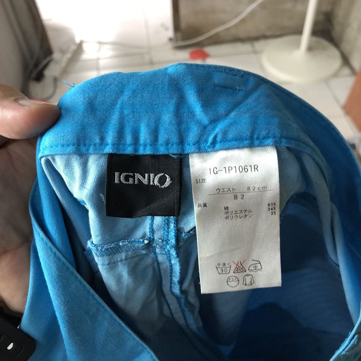 Japanese Brand × Vintage DLL Igno Blue Cargo Pants Multiple Pockets #2354 Size US 30 / EU 46 - 16 Thumbnail