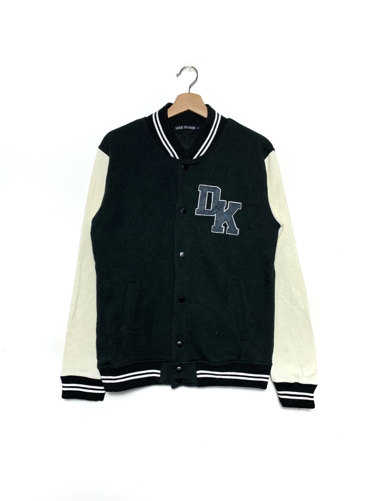 Varsity Lock Heaven Embroidered Varsity Jacket | Grailed