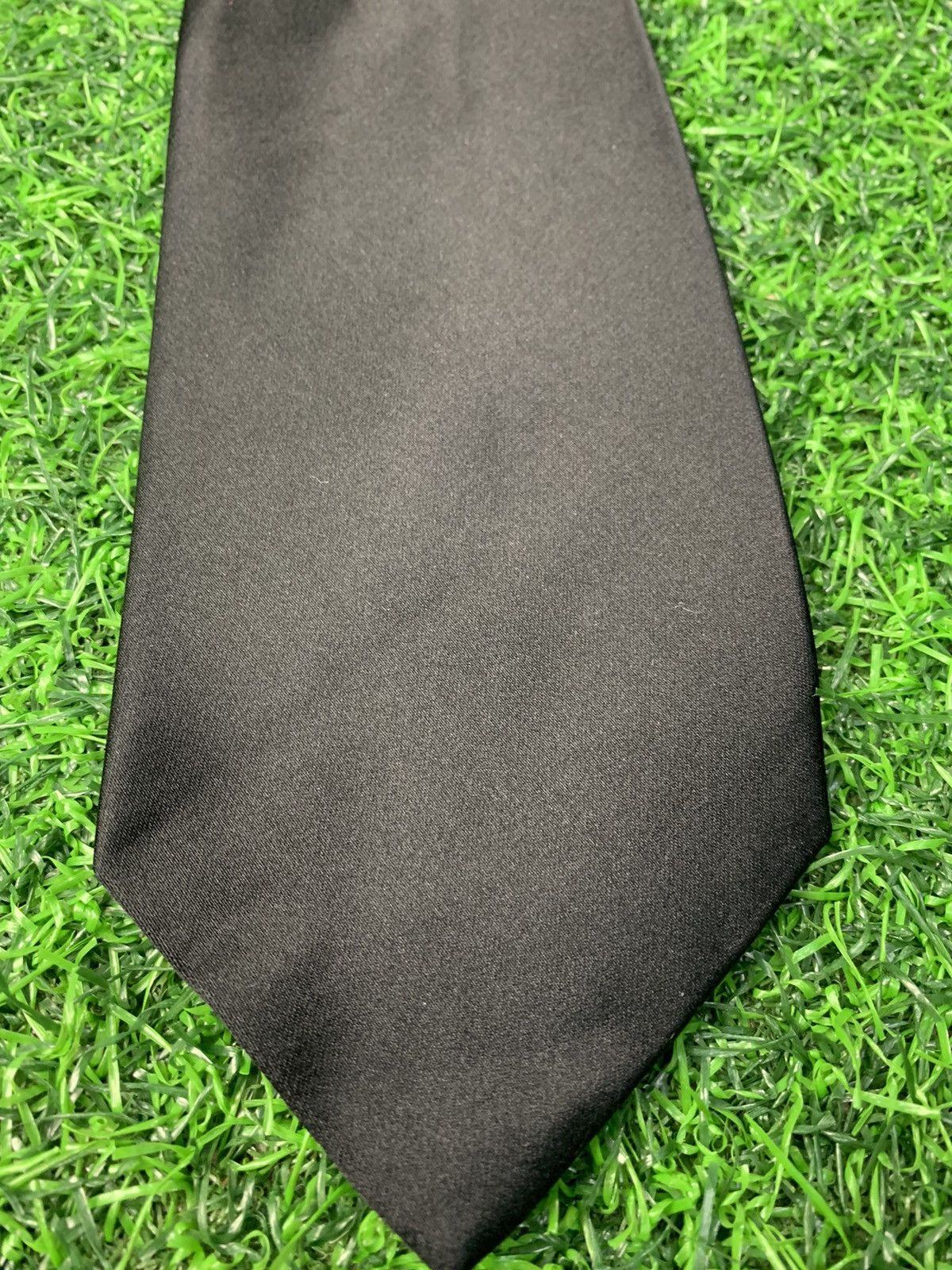 Japanese Brand New Formal Plain Minimalist Neck Tie Size ONE SIZE - 3 Thumbnail